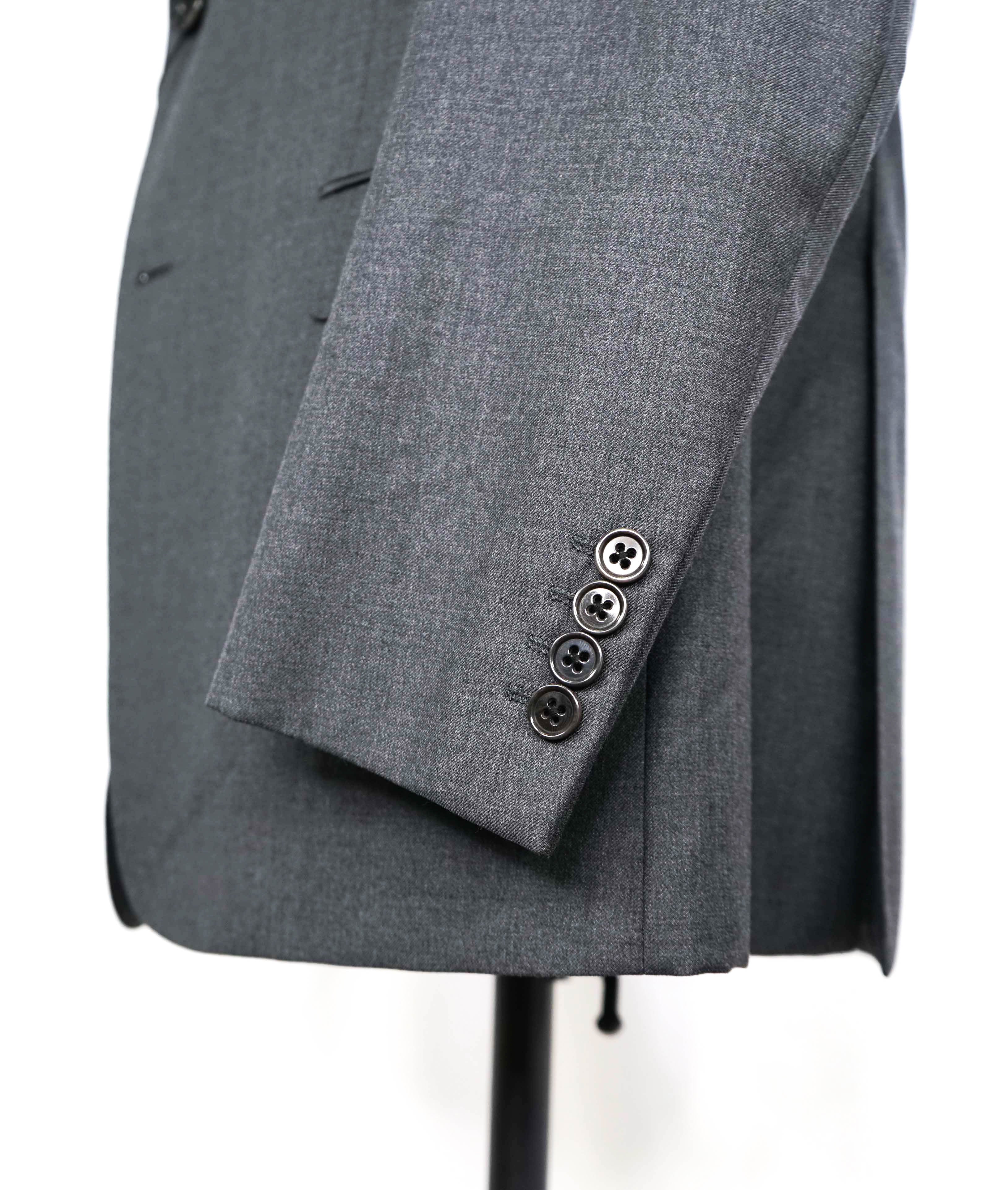 $1,995 EMPORIO ARMANI -Super 130's “G LINE” Gray Suit - 42L