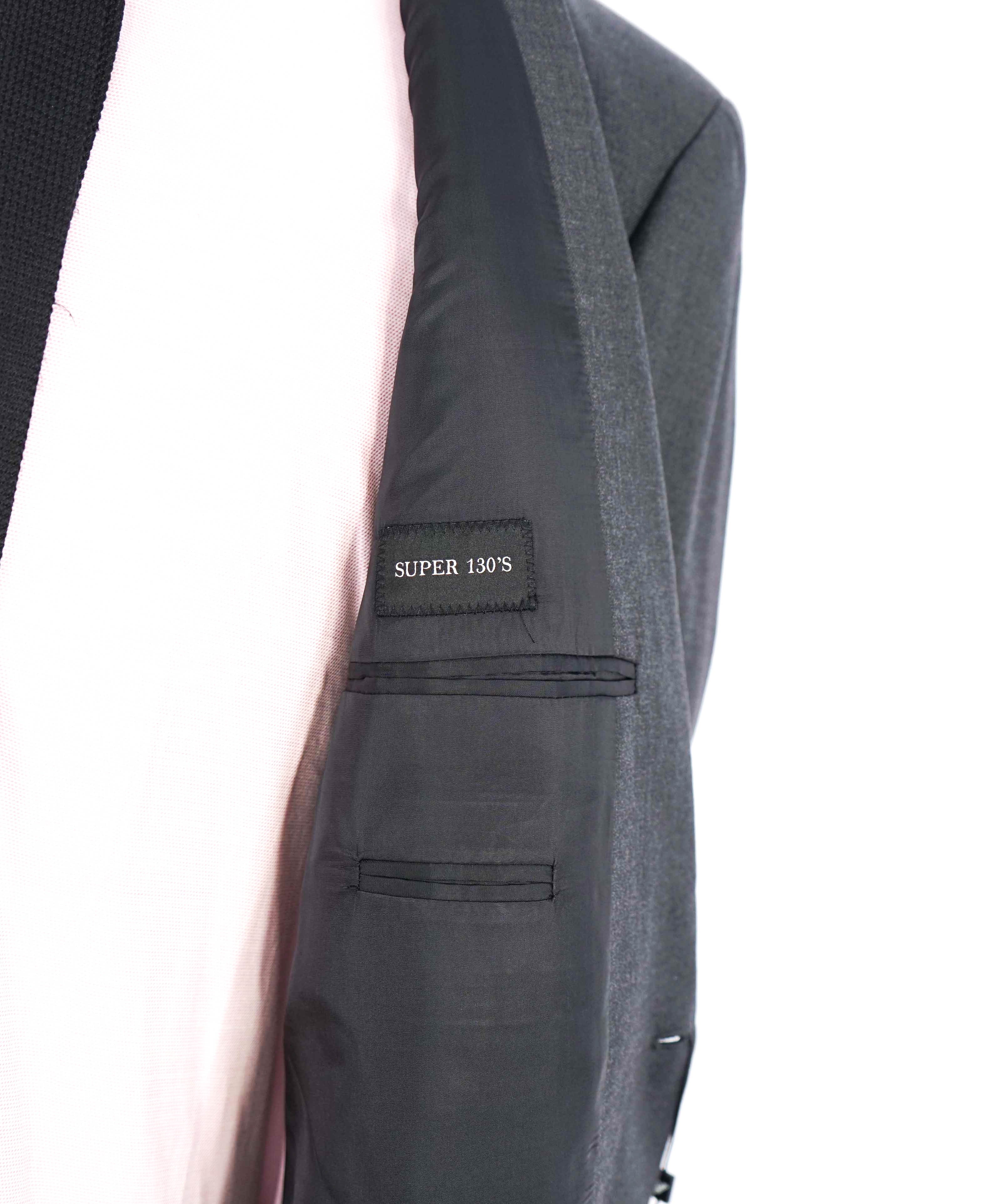 $1,995 EMPORIO ARMANI -Super 130's “G LINE” Gray Suit - 42L