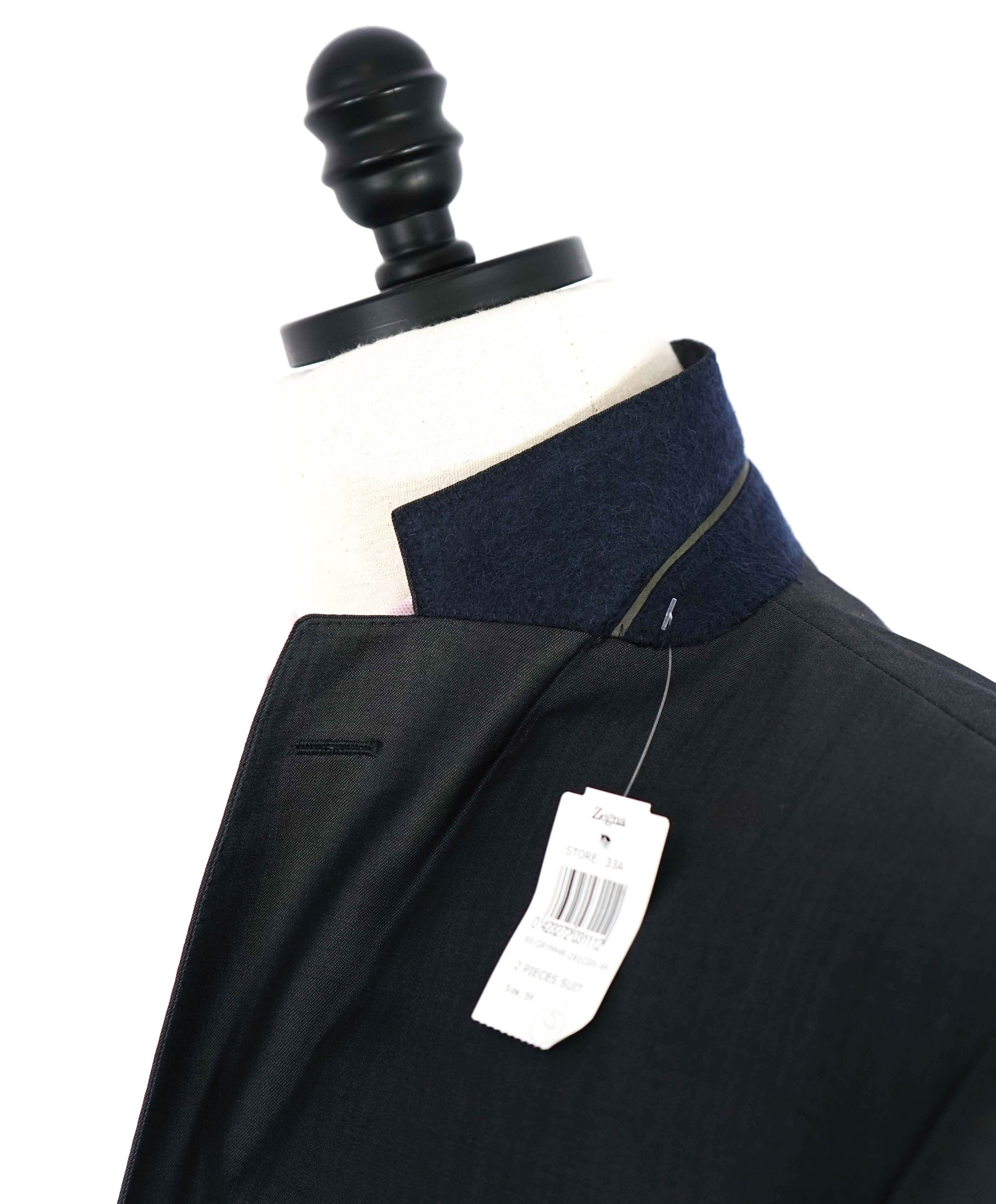 Z ZEGNA - MOHAIR/WOOL Blend Gray Slim Wool Suit - 34S US (44EU)