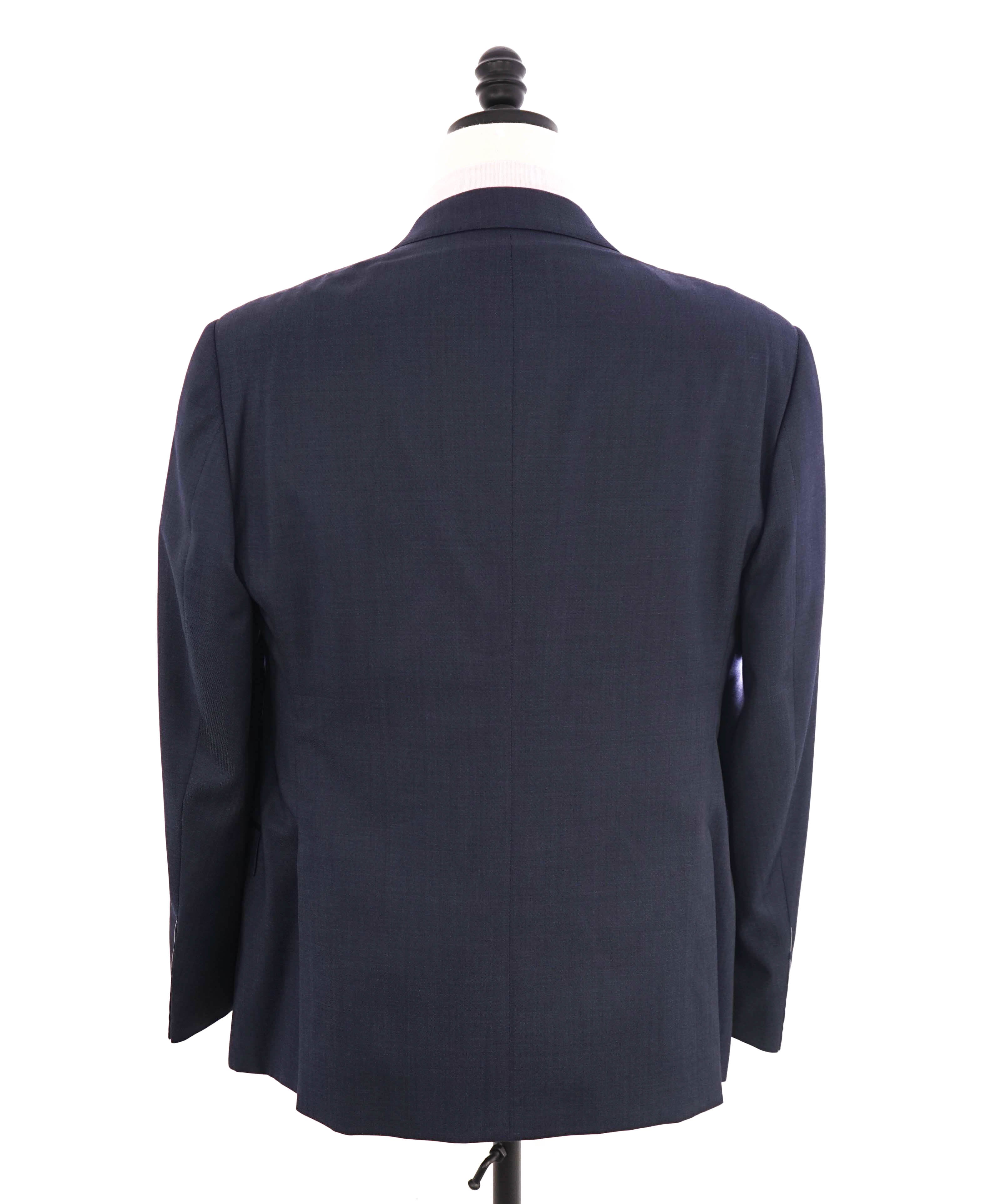 $3,795 GIORGIO ARMANI - "SOFT" Navy Blue Notch Lapel SUPER 150's Suit - 42S