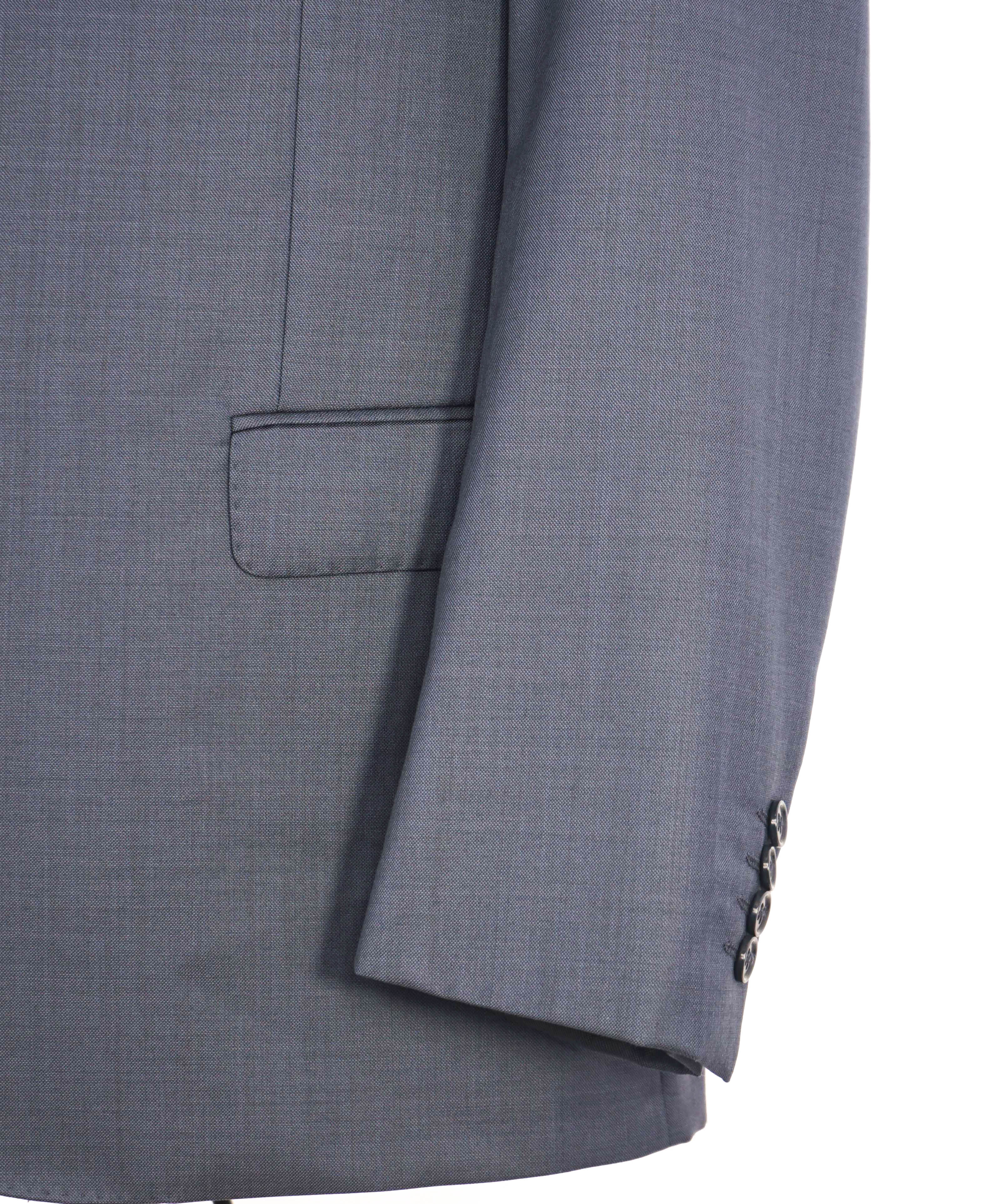 $1,995 EMPORIO ARMANI - Super 130's “G LINE” Steel Blue Suit - 42L