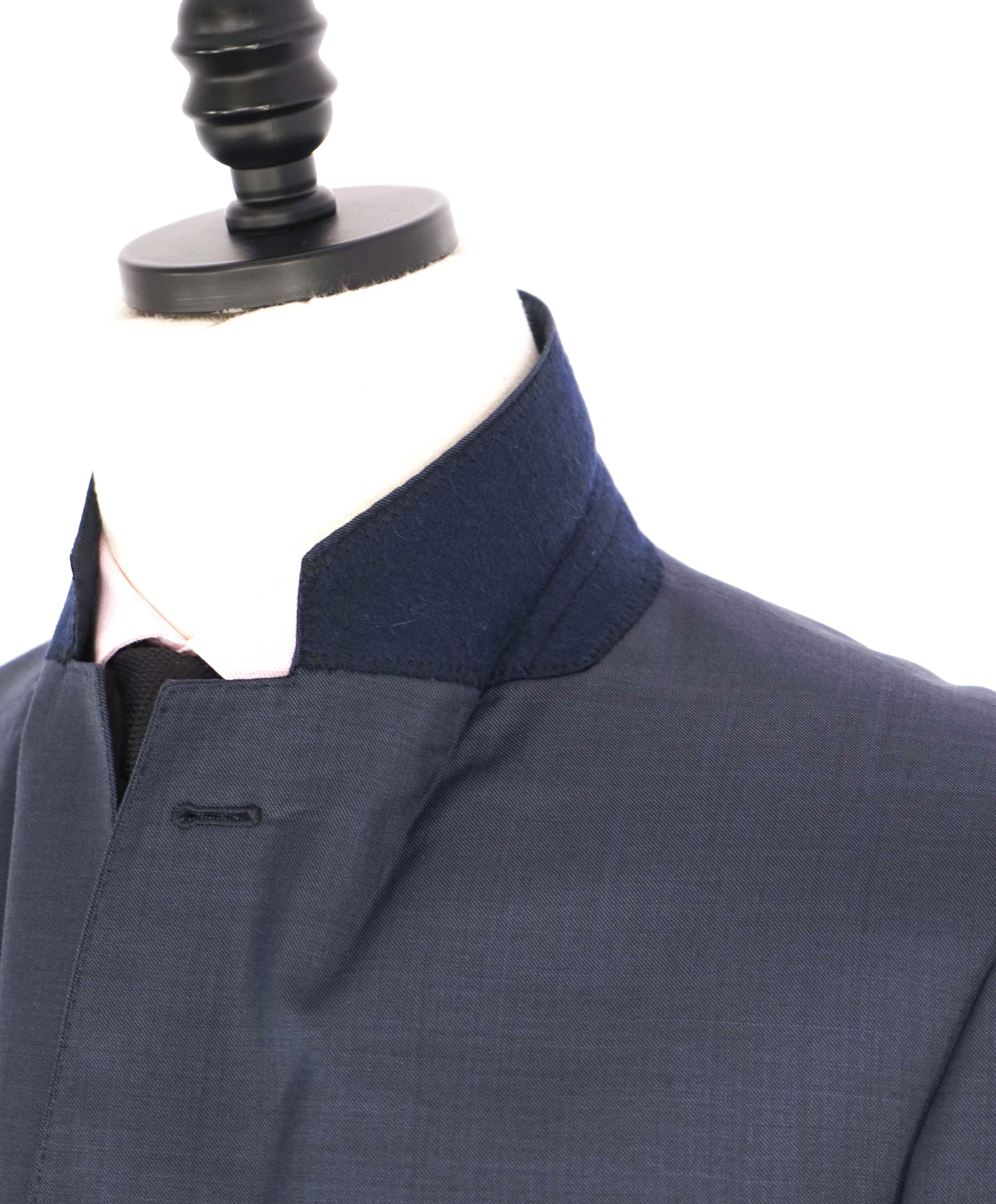 $1,995 EMPORIO ARMANI - Super 130's “G LINE” Steel Blue Suit - 42L