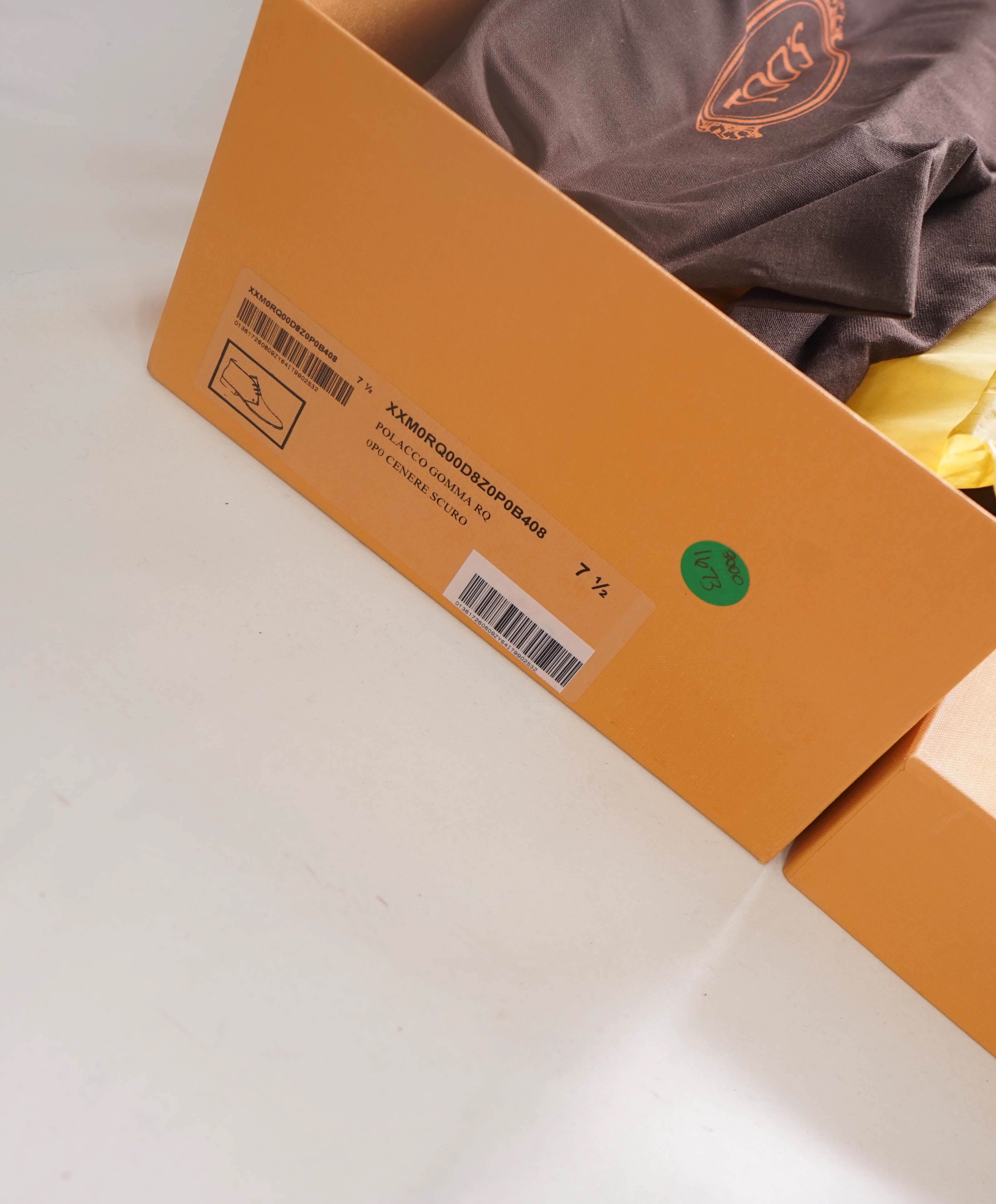 TOD’S - Supple Suede "POLACCO GOMMA" Logo Chukka Boot - 8.5 US (7.5 T)