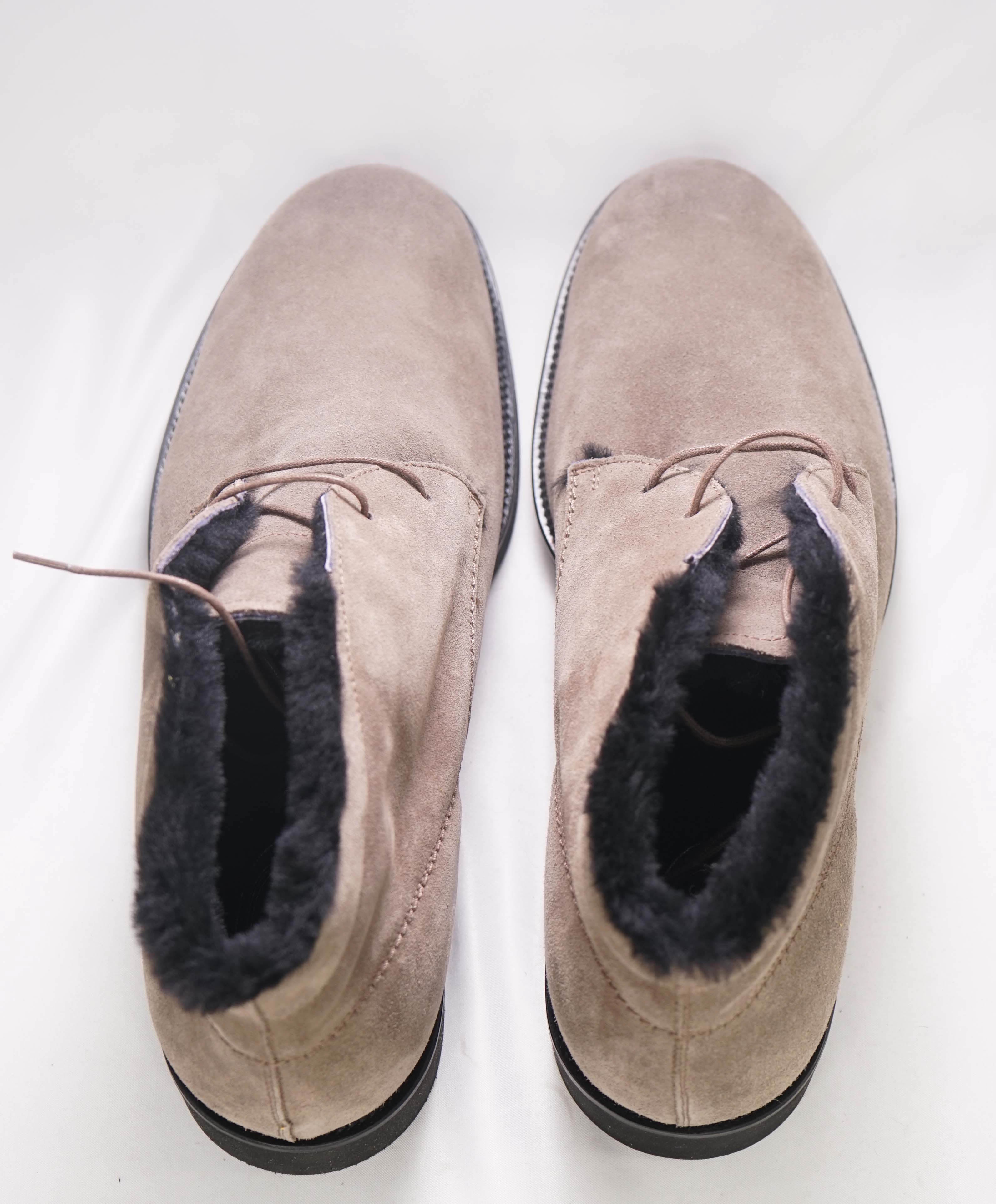 $850 TOD’S - "GENUINE LAMB FUR LINED" Suede Chukka Boot - 12.5 US (11.5 T)