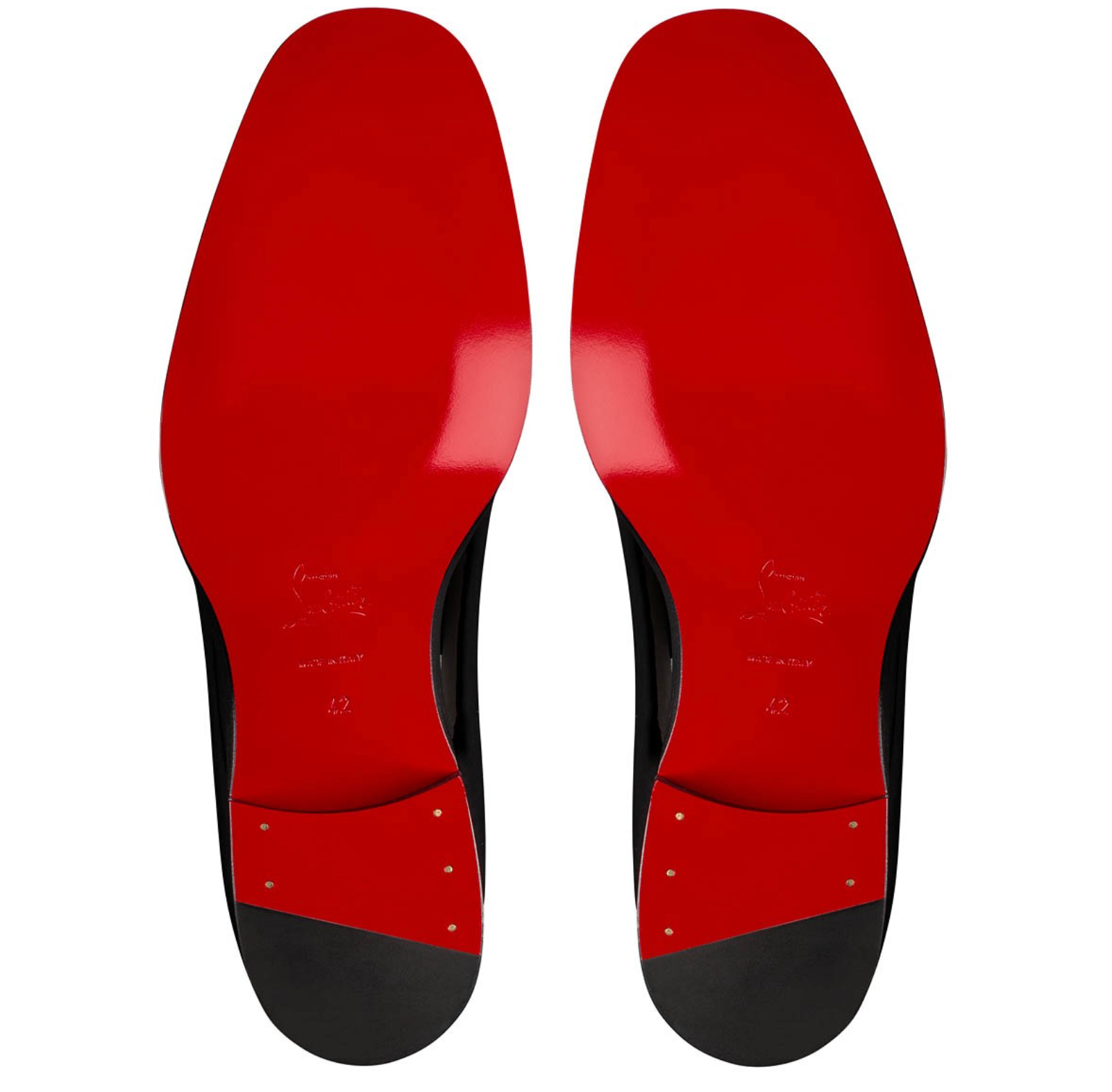 $1,145 CHRISTIAN LOUBOUTIN - *CORTEO* Black Patent Leather Oxfords - 11.5 US (44.5EU) (Copy)