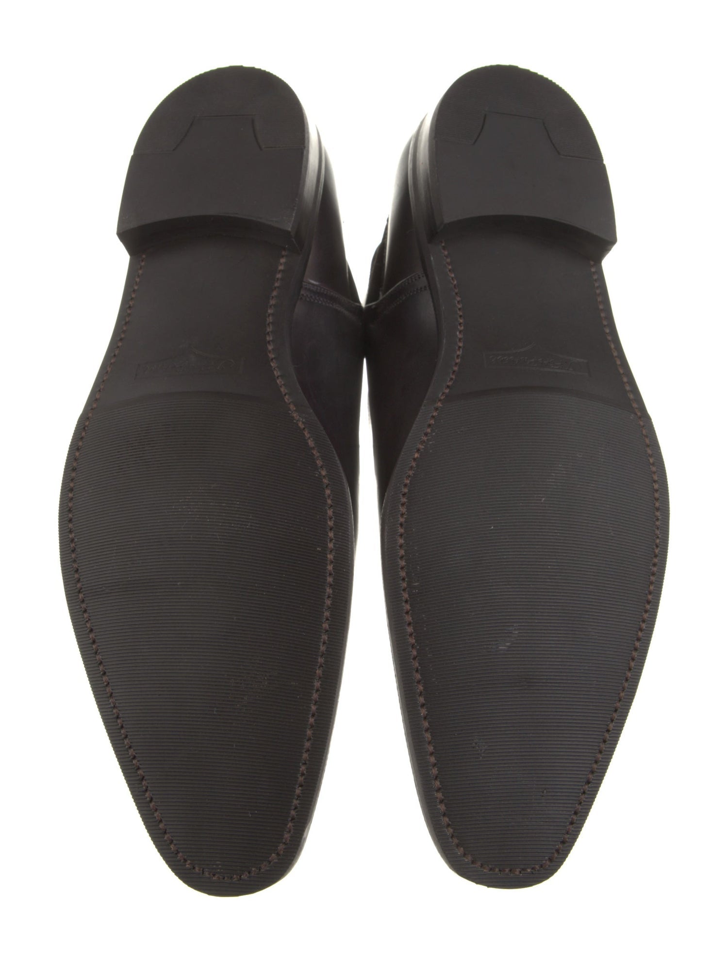 $575 J FITZPATRICK - "Genesee" Burgundy/Gray Side Strap - 11 US 10 UK