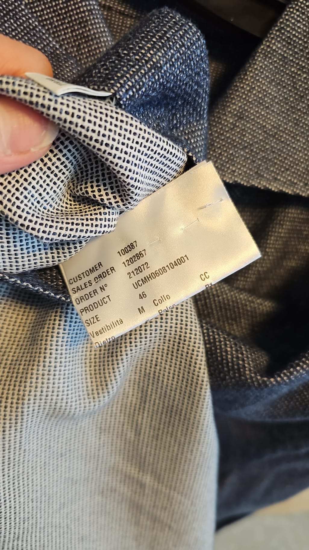 $895 KITON - Cotton White/Blue Pin Dot  *MOP BUTTON* Soft Touch Shirt- 18.5 (46)