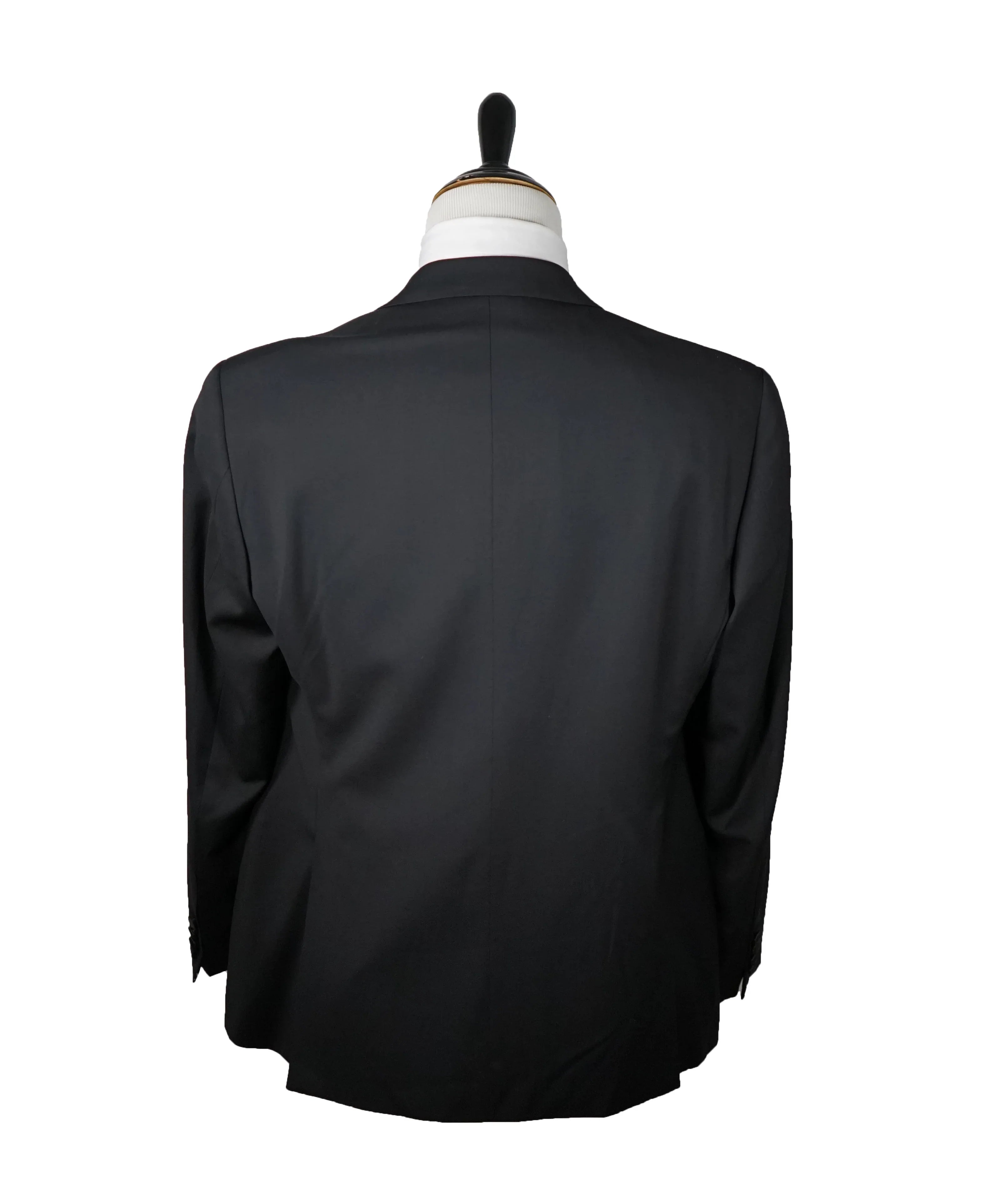 $2,095 ARMANI COLLEZIONI - “G Line” Wide Peak Lapel Tuxedo Suit - 44R