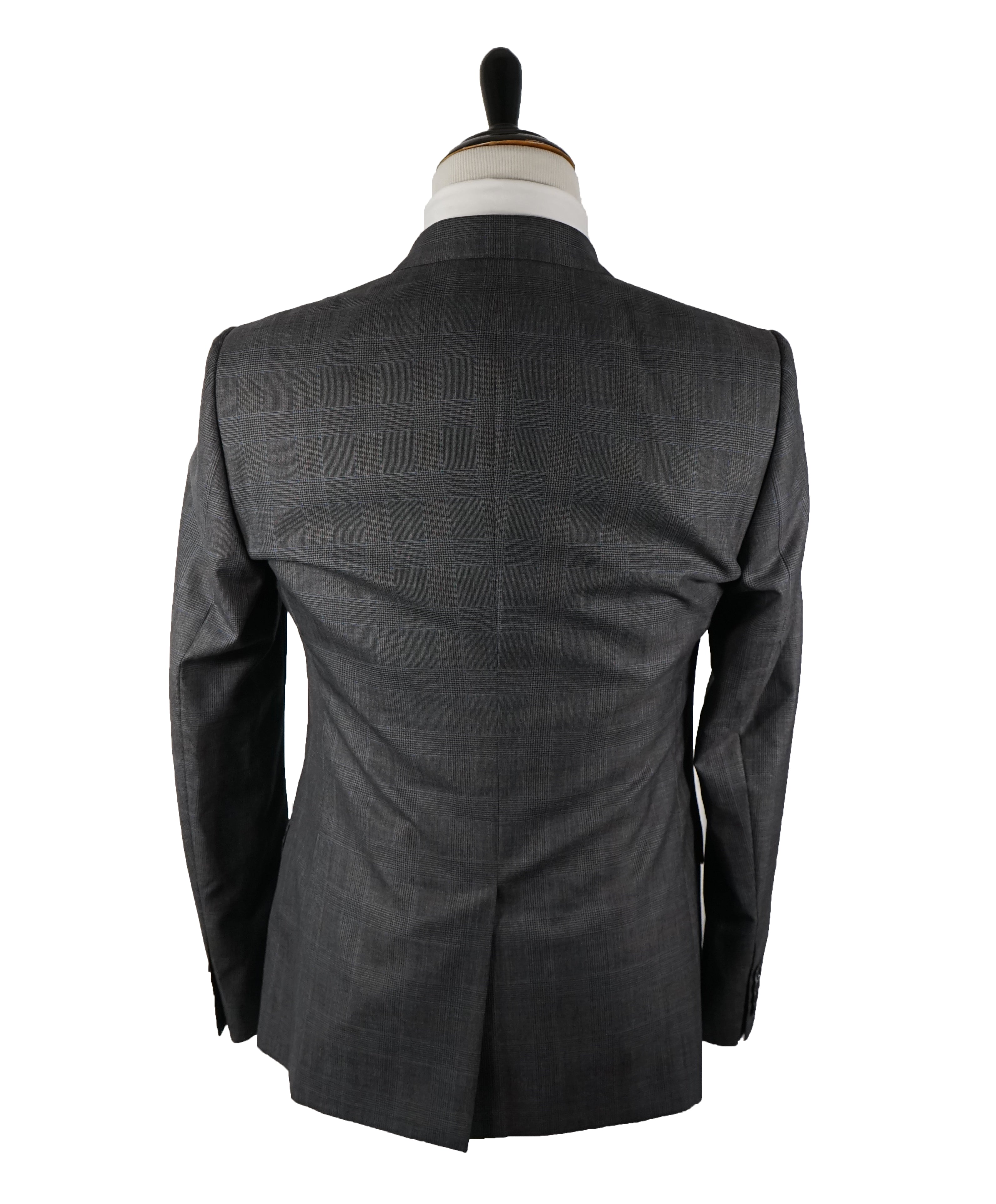 DOLCE & GABBANA - “SICILIA” Prince of Wales Blue Check Double-Breasted Suit - 40R