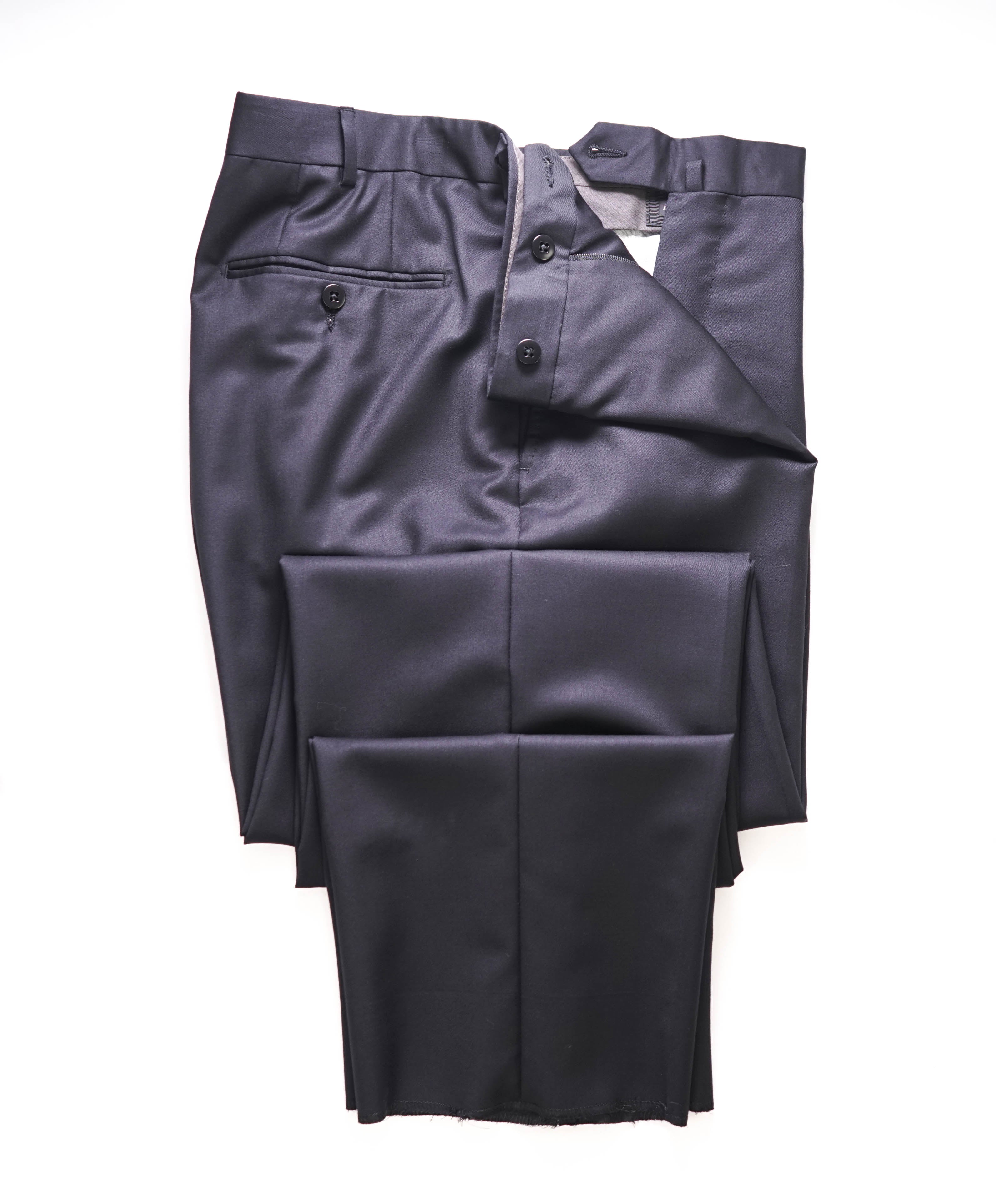ERMENEGILDO ZEGNA - "MICRONSPHERE" Black Premium Dress Pants - 40W (58EU)