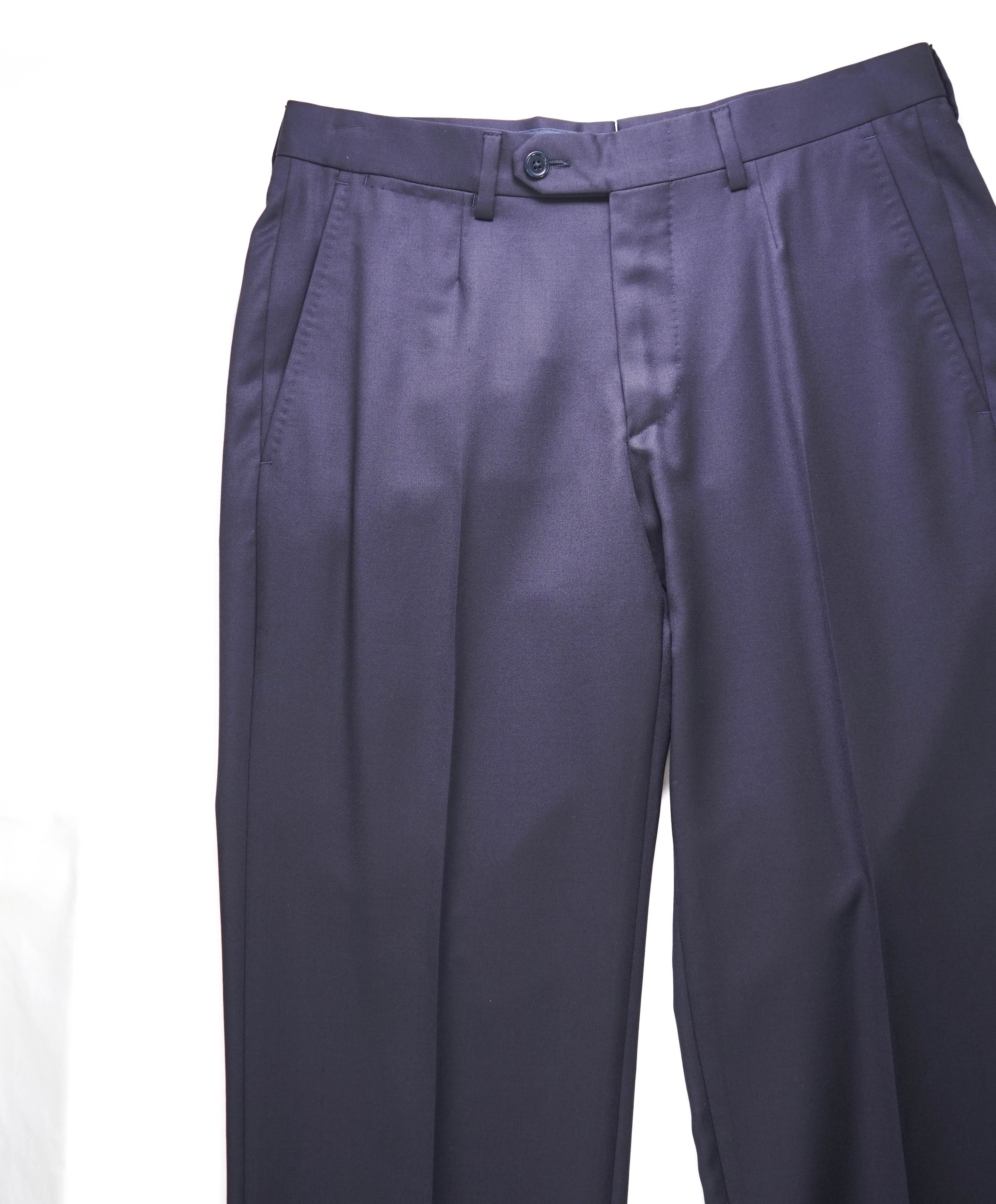 ERMENEGILDO ZEGNA - "MICNVY" Navy Blue Premium Dress Pants - 36W (52EU)