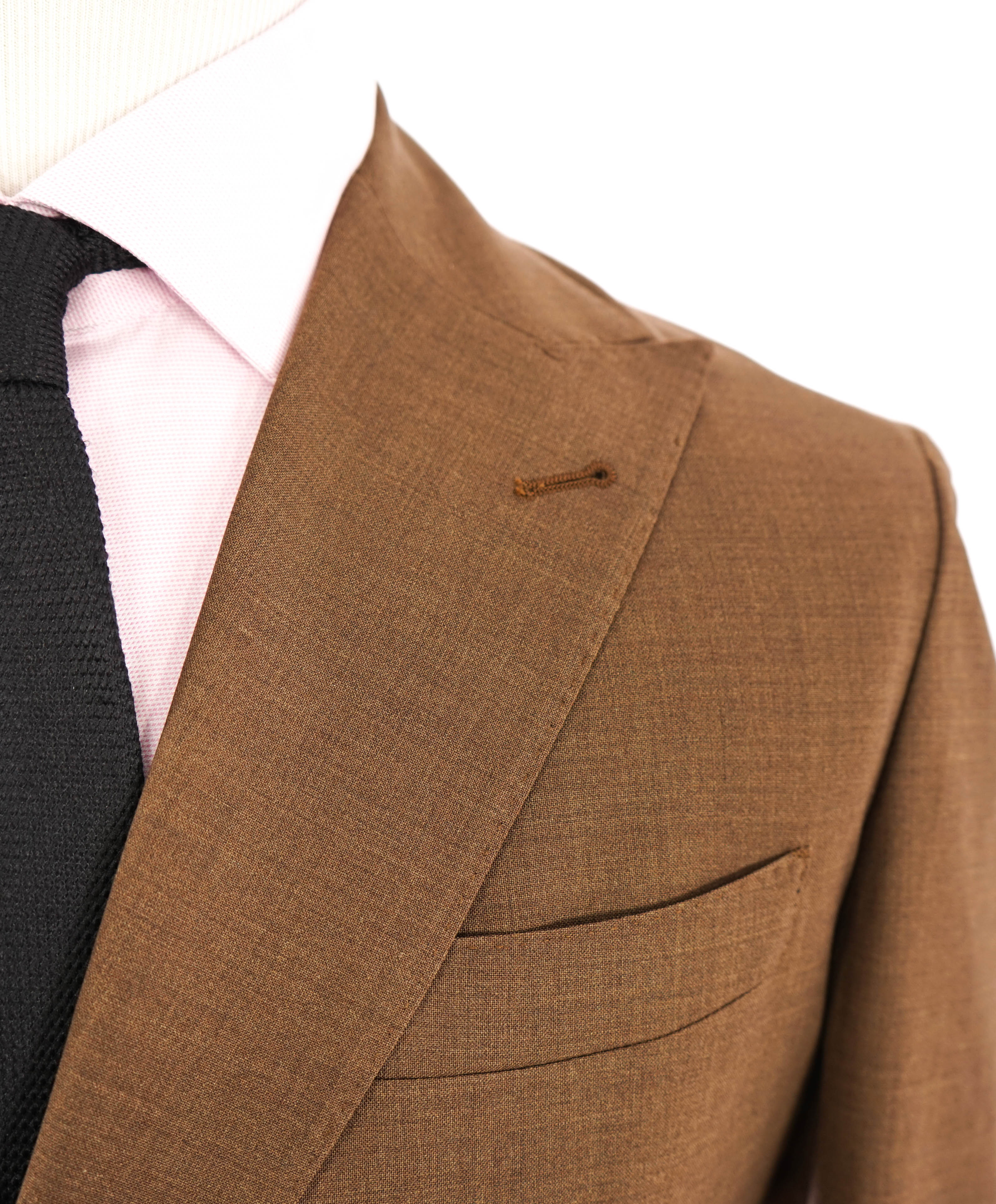 ELEVENTY - Brown Patch Pocket Double Breasted Jacket Blazer - 40US (50 EU)