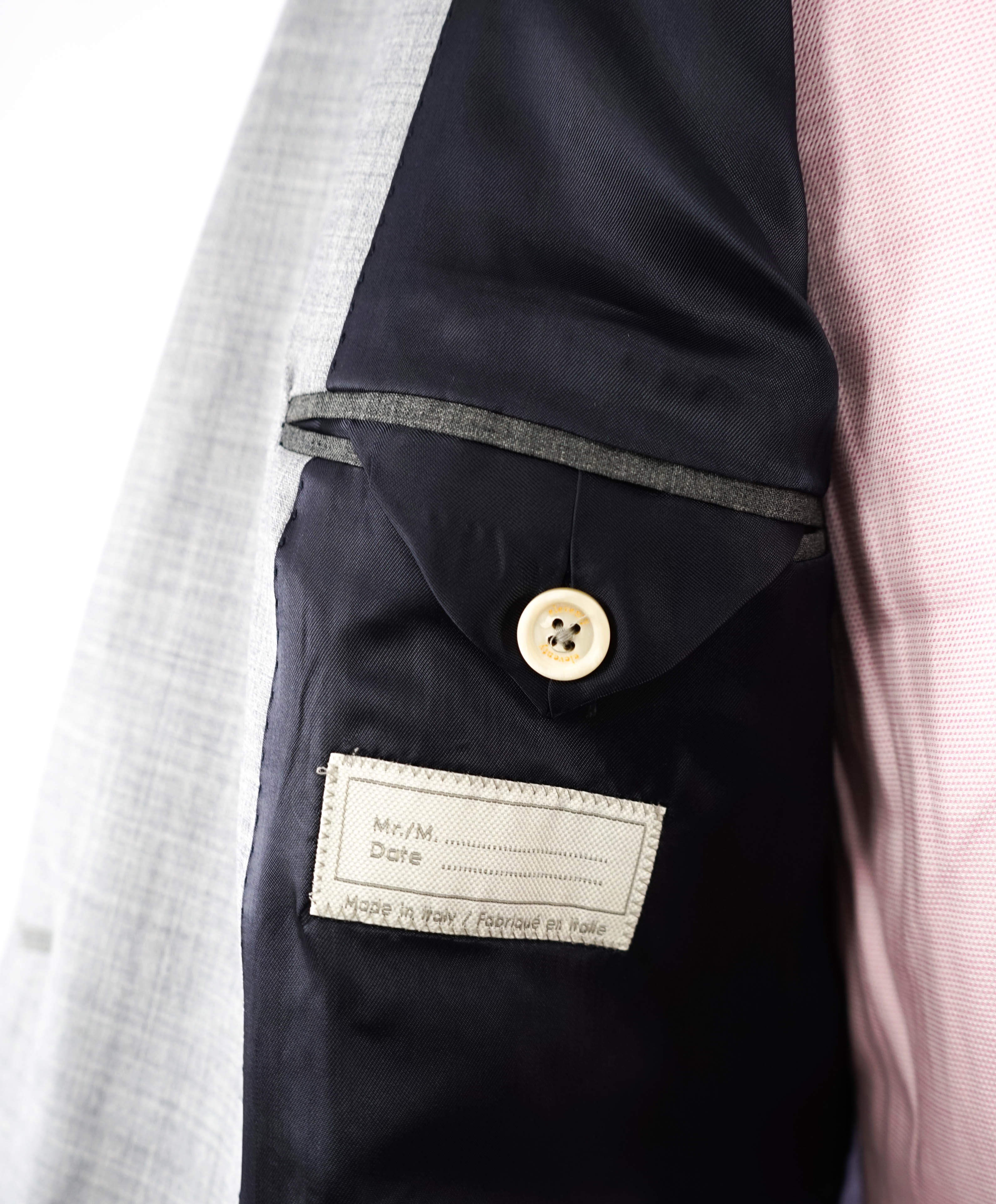 ELEVENTY - By LORO PIANA *DOUBLE BREASTED* Steel Blue Blazer - 40 (50 EU)