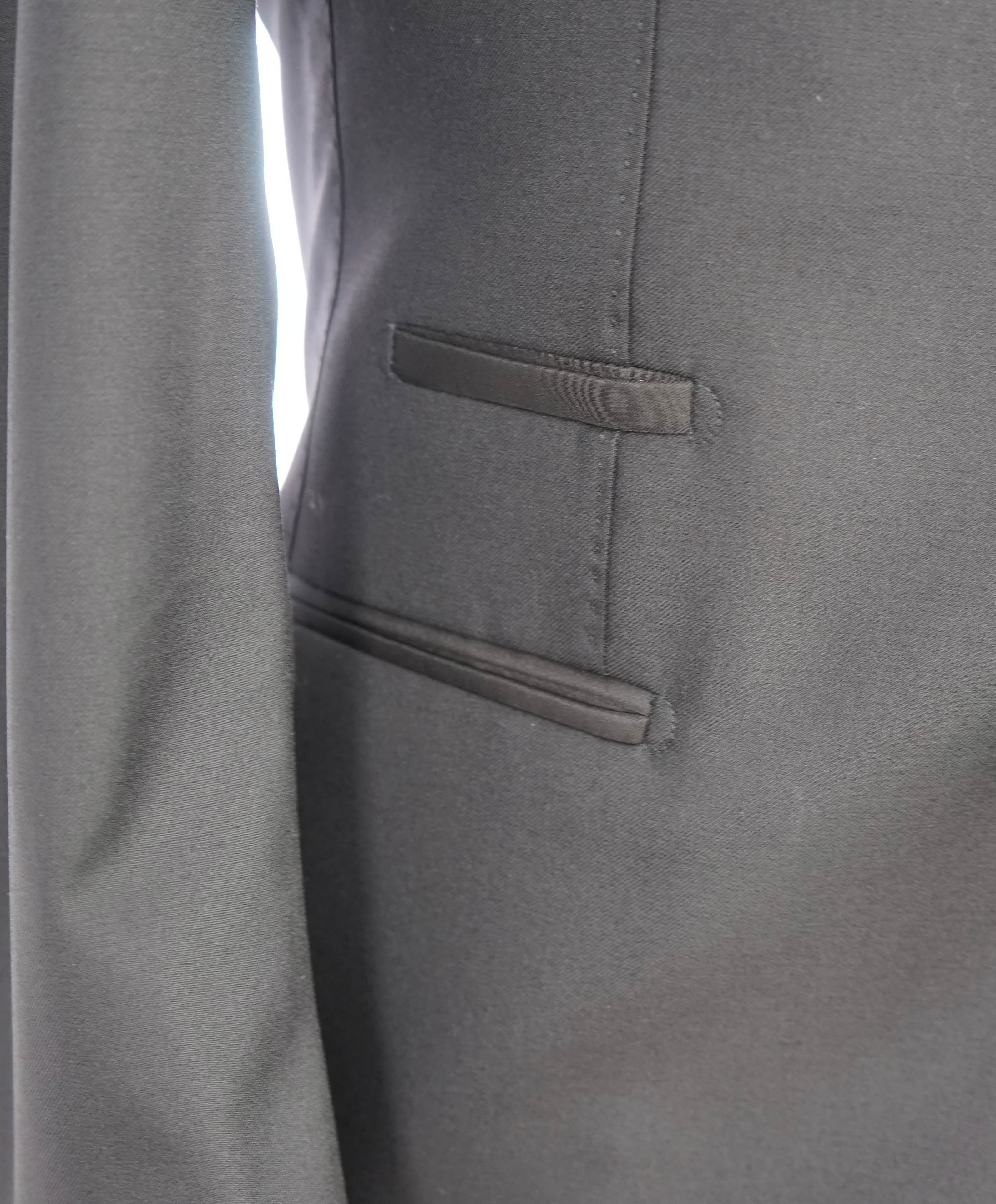 ELEVENTY - Black Peak Lapel Tuxedo Dinner Jacket 1 PC - 38 (48 EU)