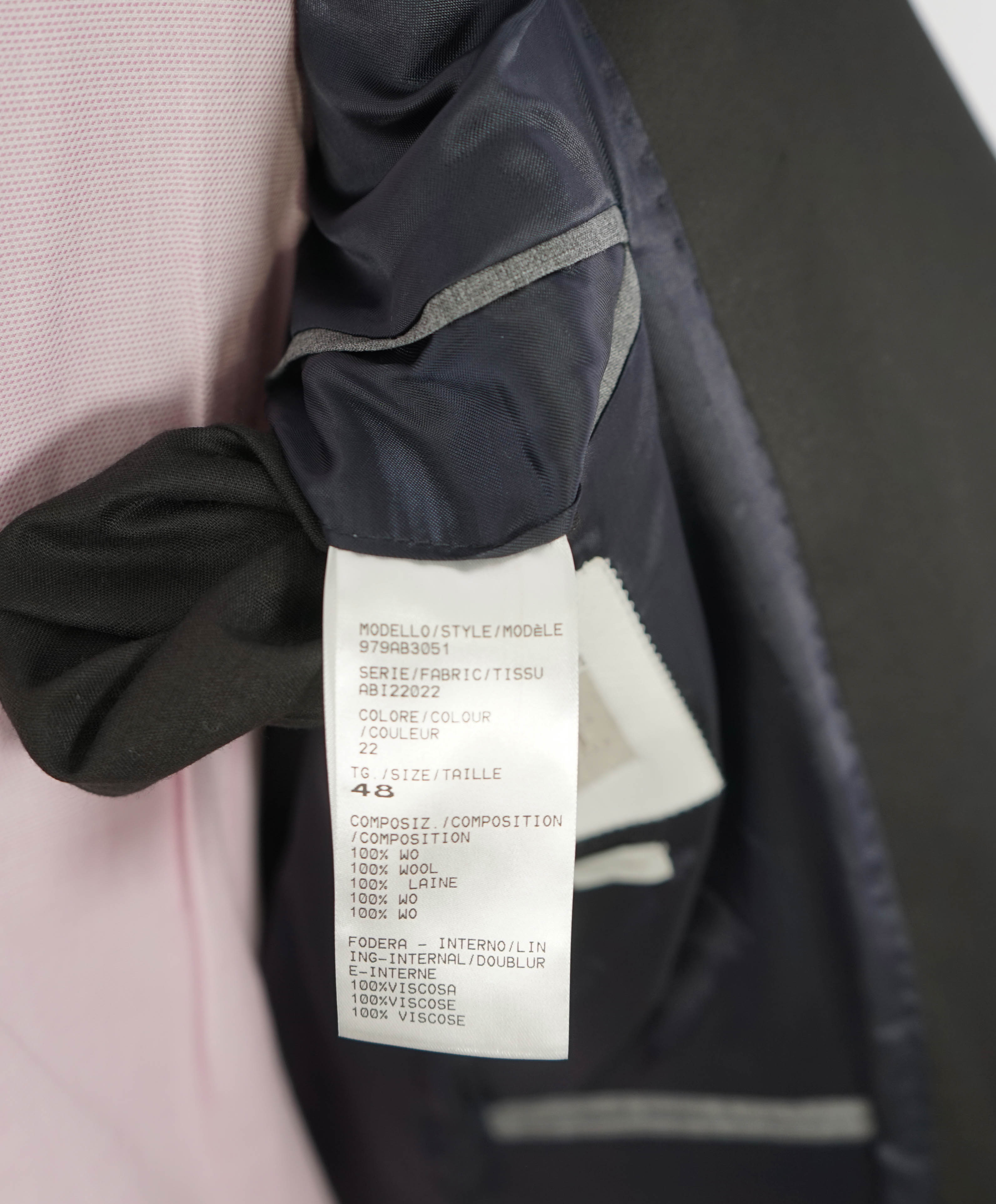 ELEVENTY - Black Peak Lapel Tuxedo Dinner Jacket 1 PC - 38 (48 EU)