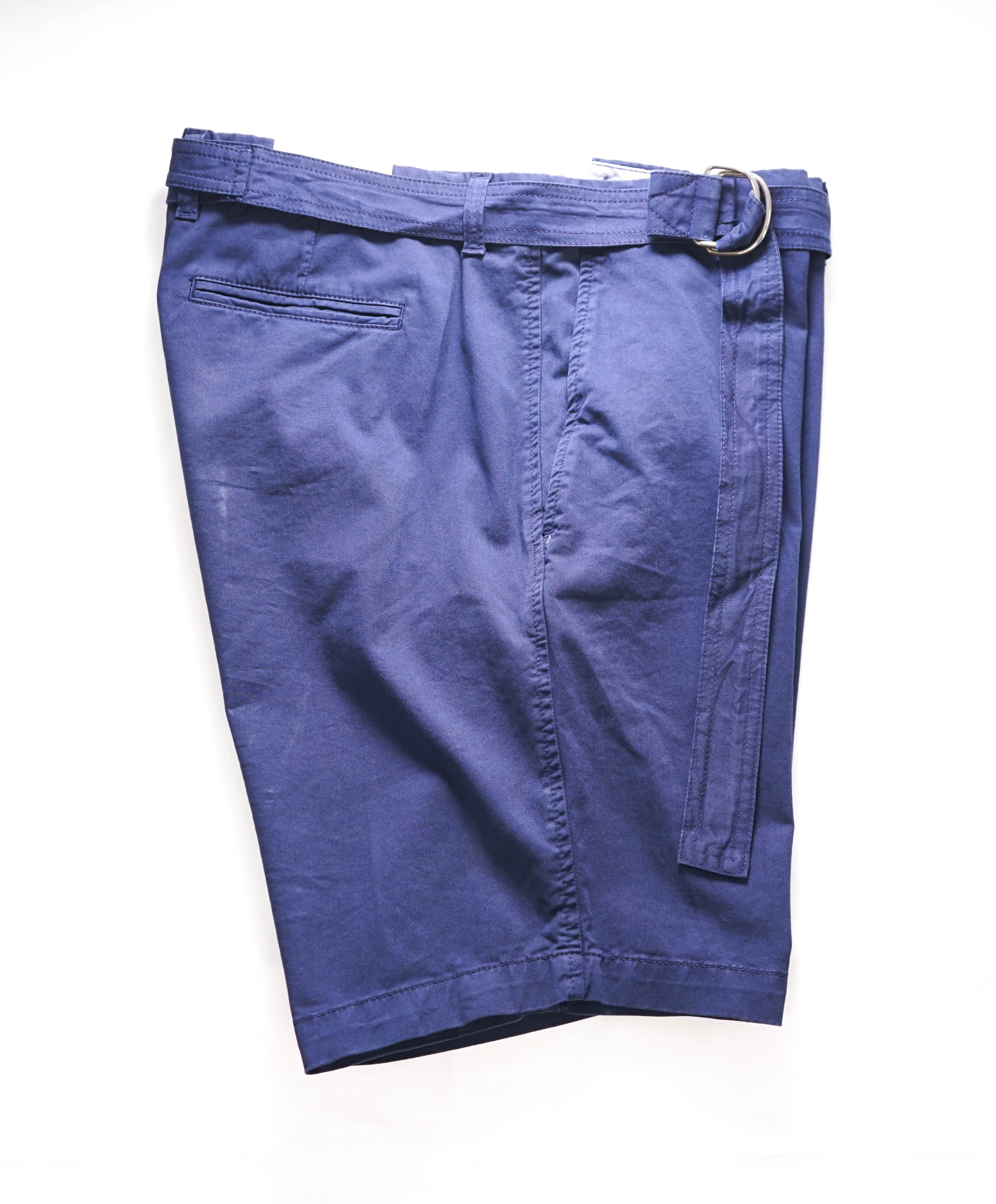 ELEVENTY - Cotton/Elastane *D RING BELTED* Chino Shorts Pants - 34W