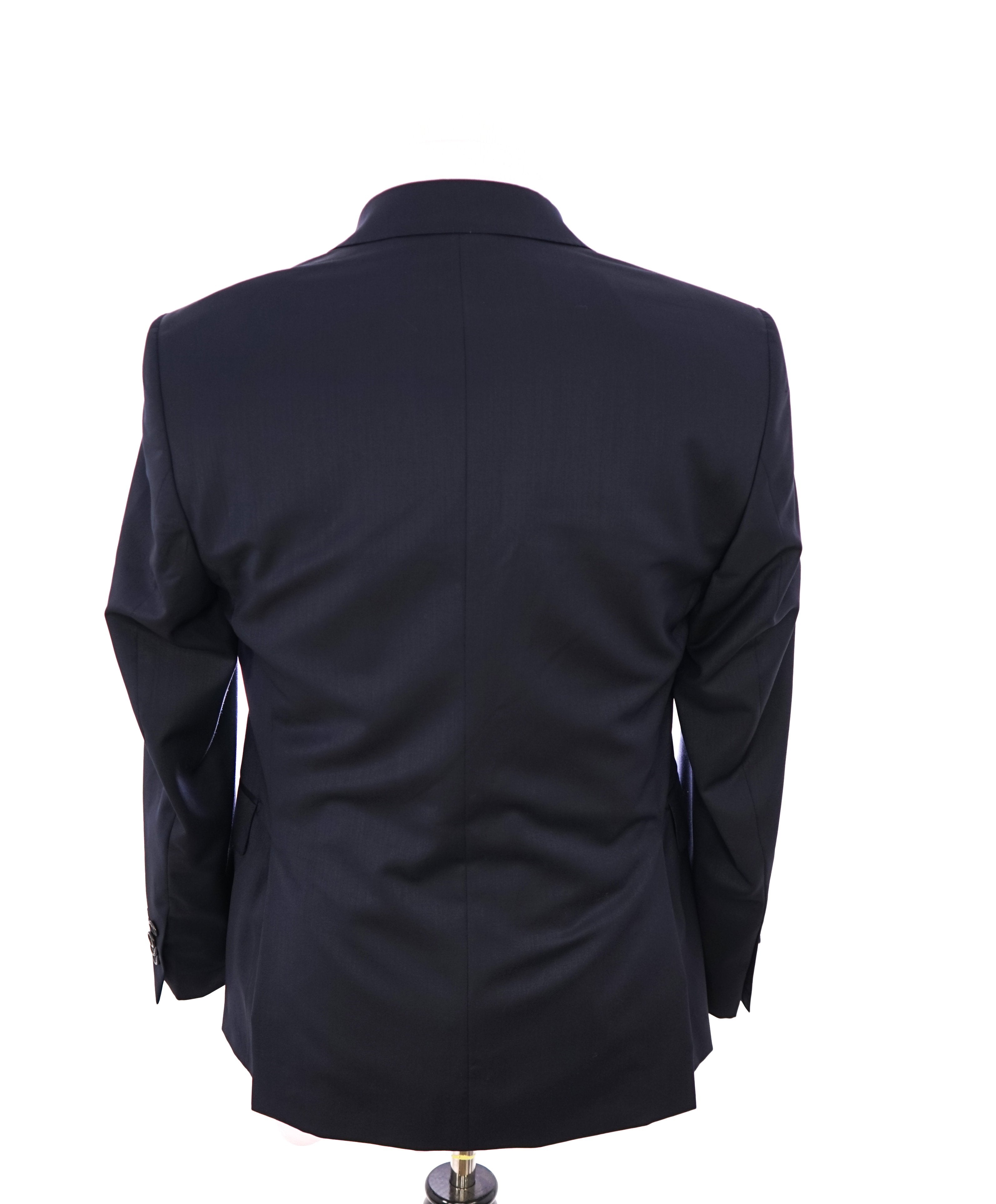 ERMENEGILDO ZEGNA - By SAKS FIFTH AVENUE "Classic" SILK BLEND Navy Suit - 44S