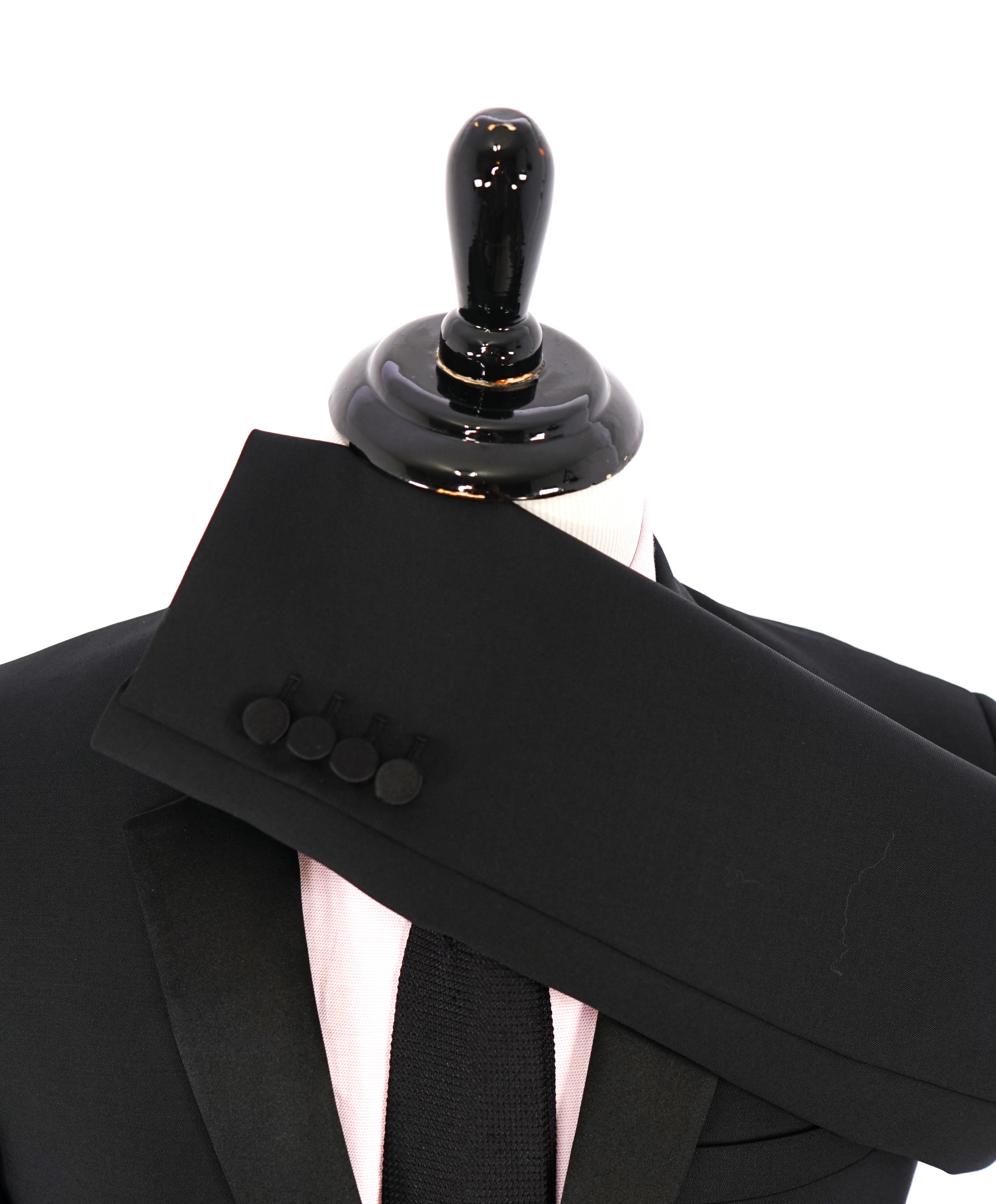 BURBERRY LONDON - *SIDE TABS* Made In Italy Wool & Mohair Tuxedo Suit - 40R