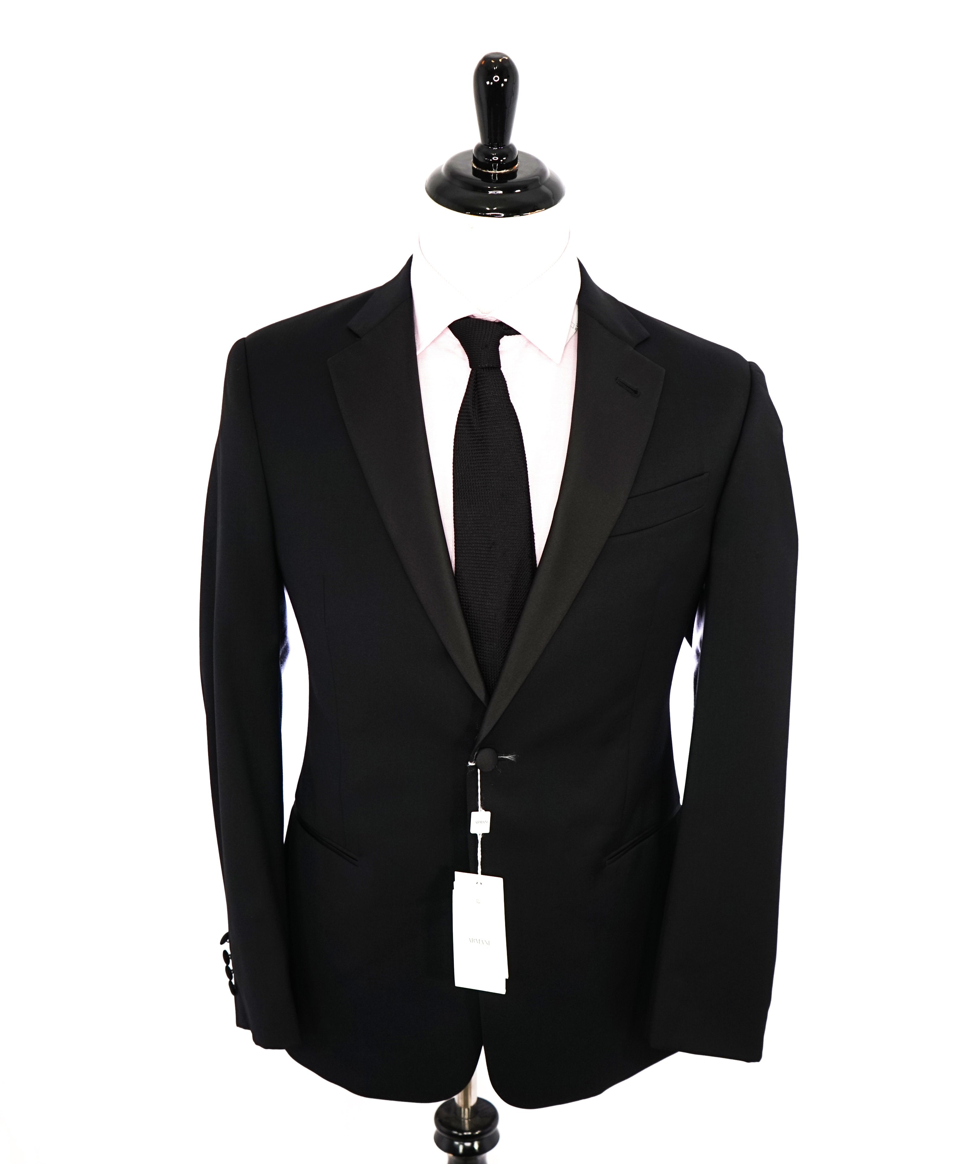 ARMANI COLLEZIONI - “G LINE” MADE IN ITALY 1-Button Notch Lapel Tuxedo Suit - 42R