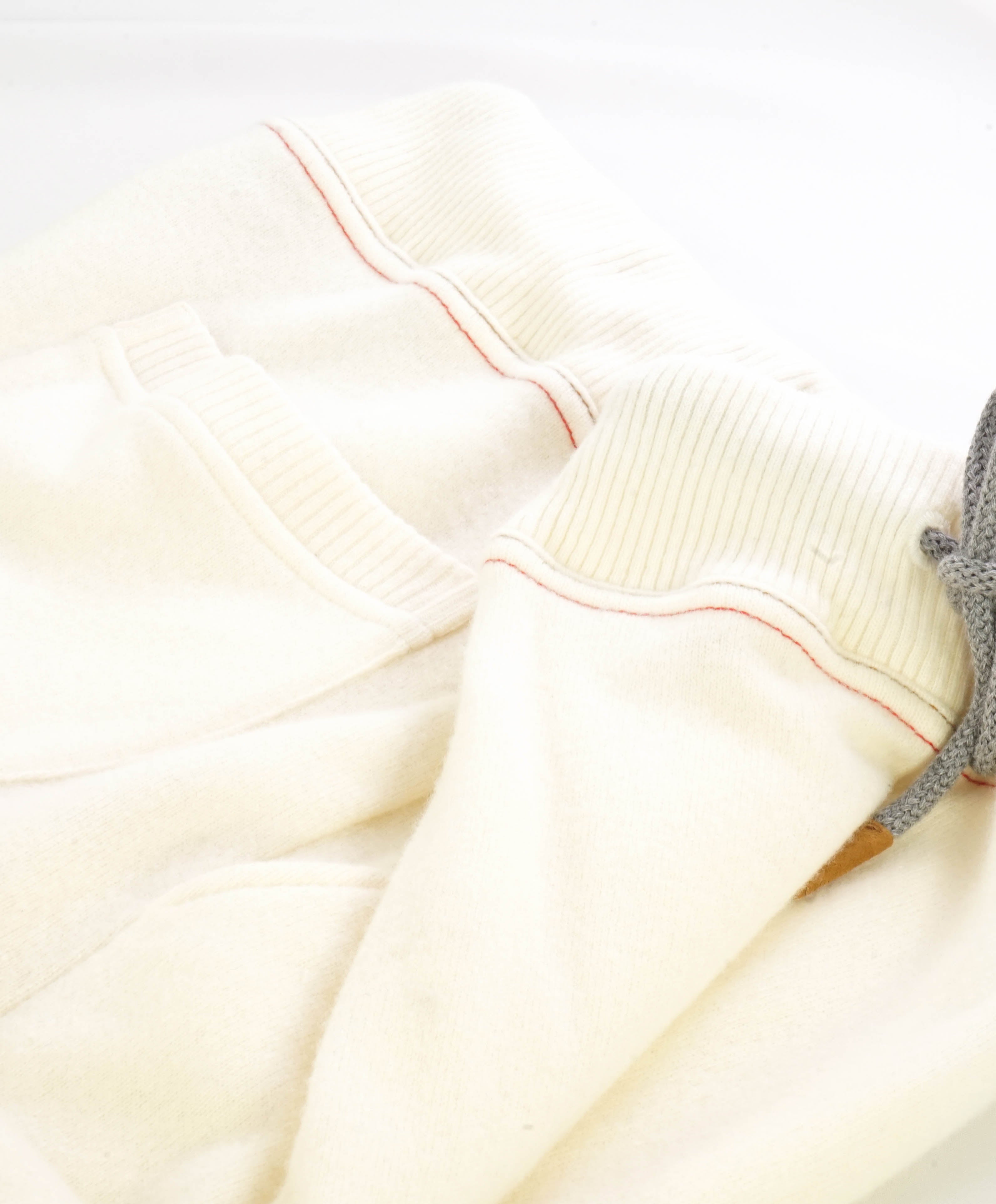 $1,095 ELEVENTY - Ivory CASHMERE / WOOL Blend Jogger Sweat Pants - M