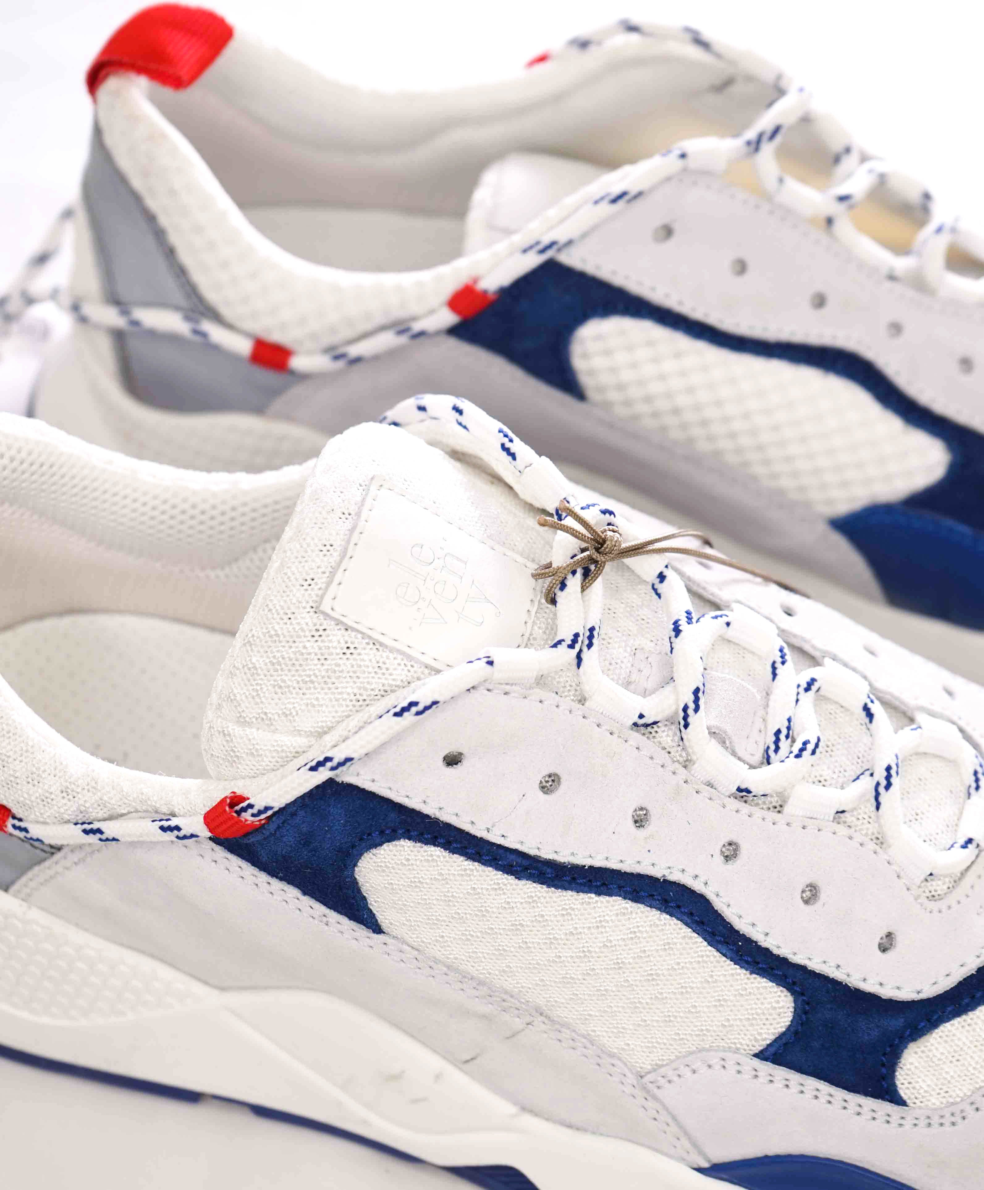 $495 ELEVENTY - 11ty Triple S Mixed Media Unique Sneaker - 10 US (43EU)