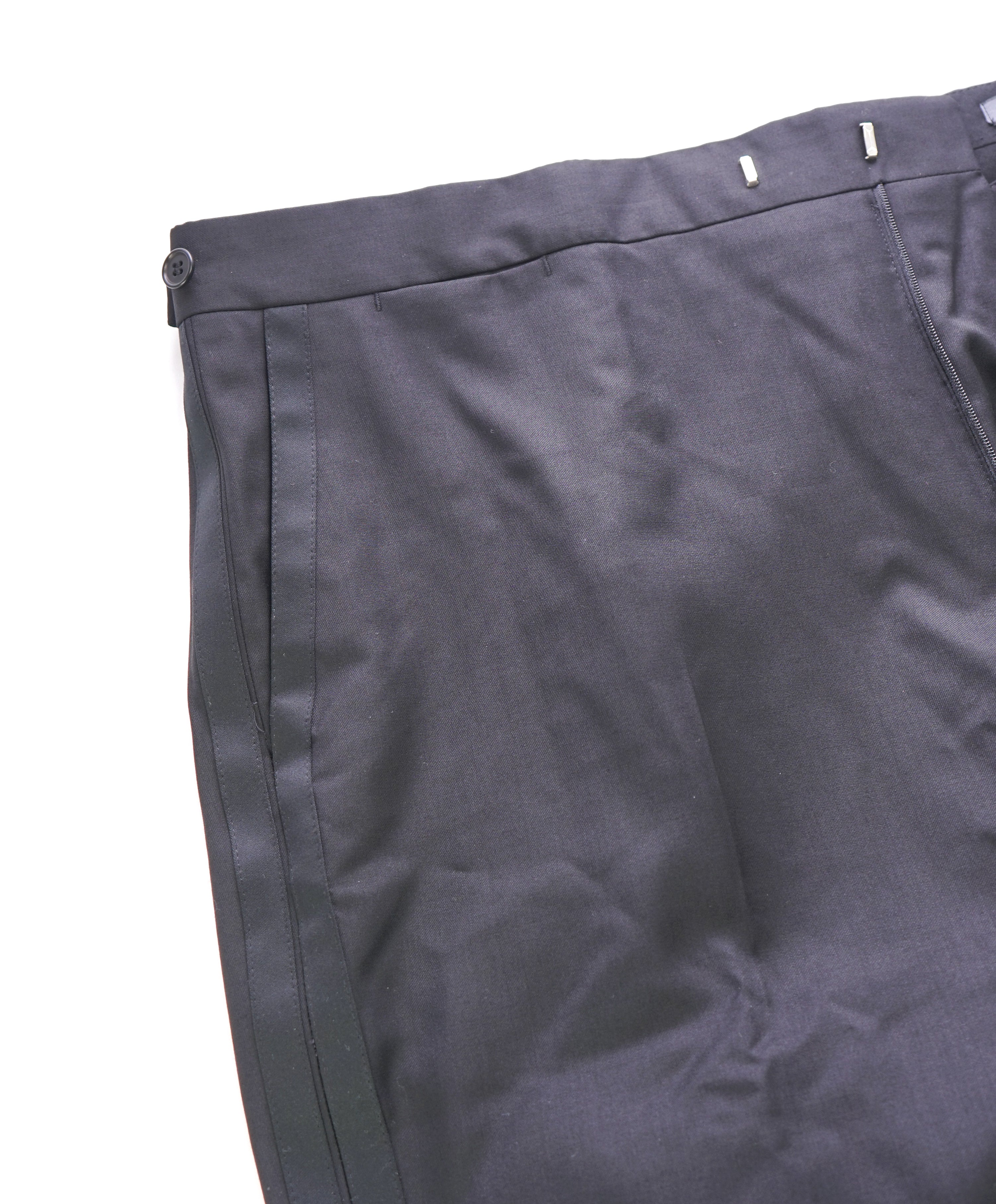 JOHN VARVATOS - Main Line Collection Evening Tux Flat Front Dress Pants - 37W