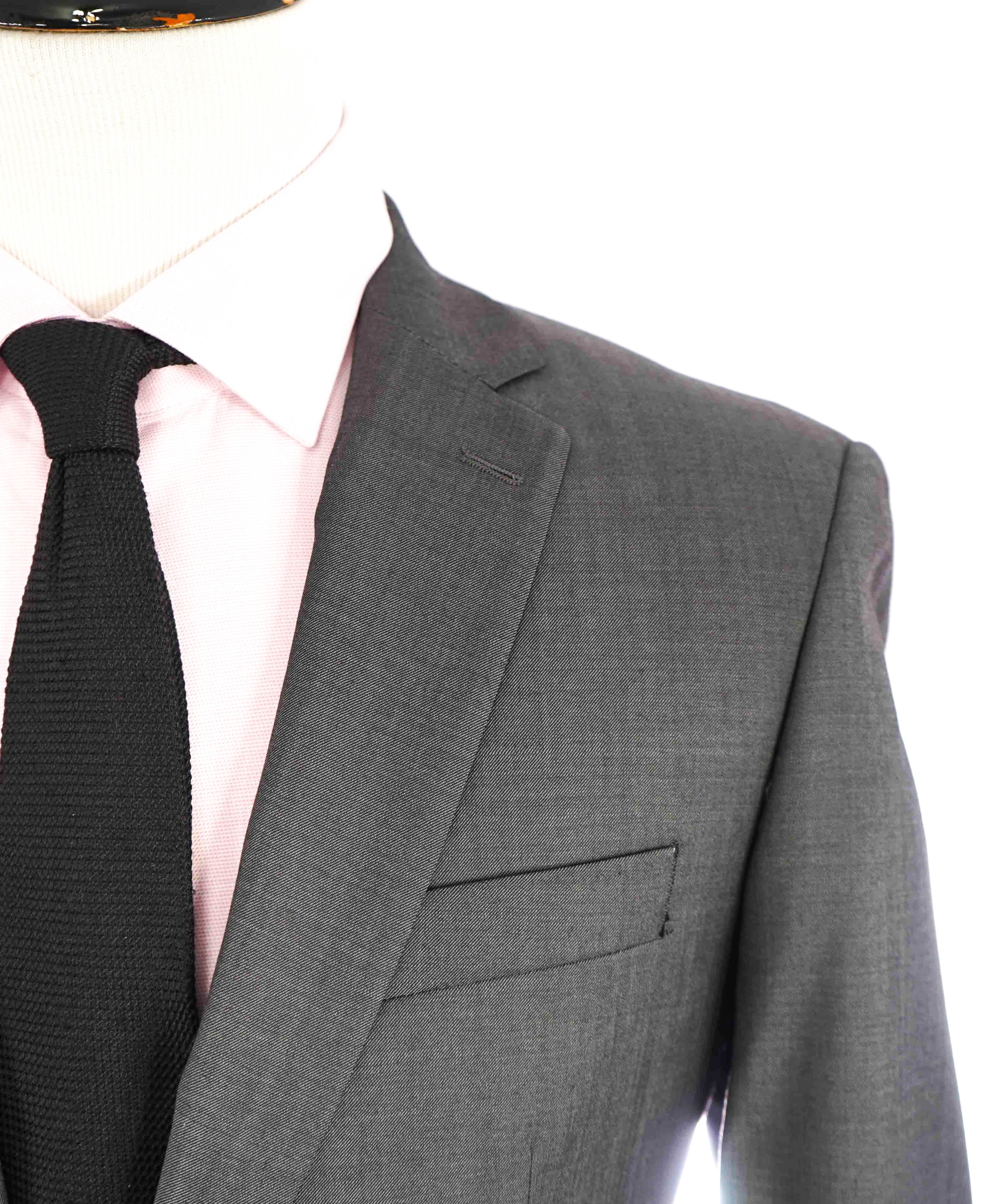 $695 JOHN VARVATOS - *CLOSET STAPLE* Gray Wool Blazer - 40R