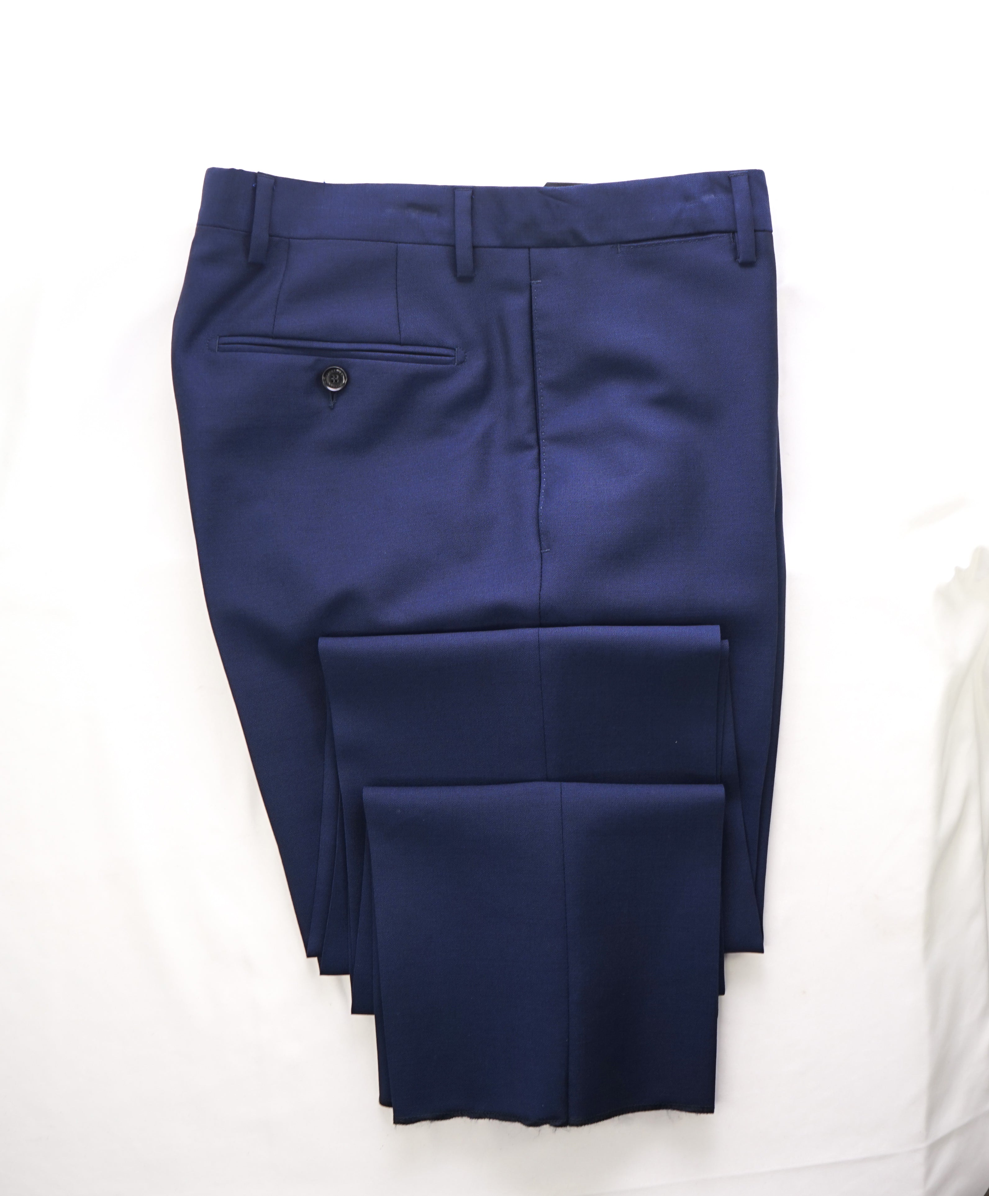 BURBERRY LONDON - *Wool & Mohair* ITALY Cobalt Blue Dress Pants - 31W