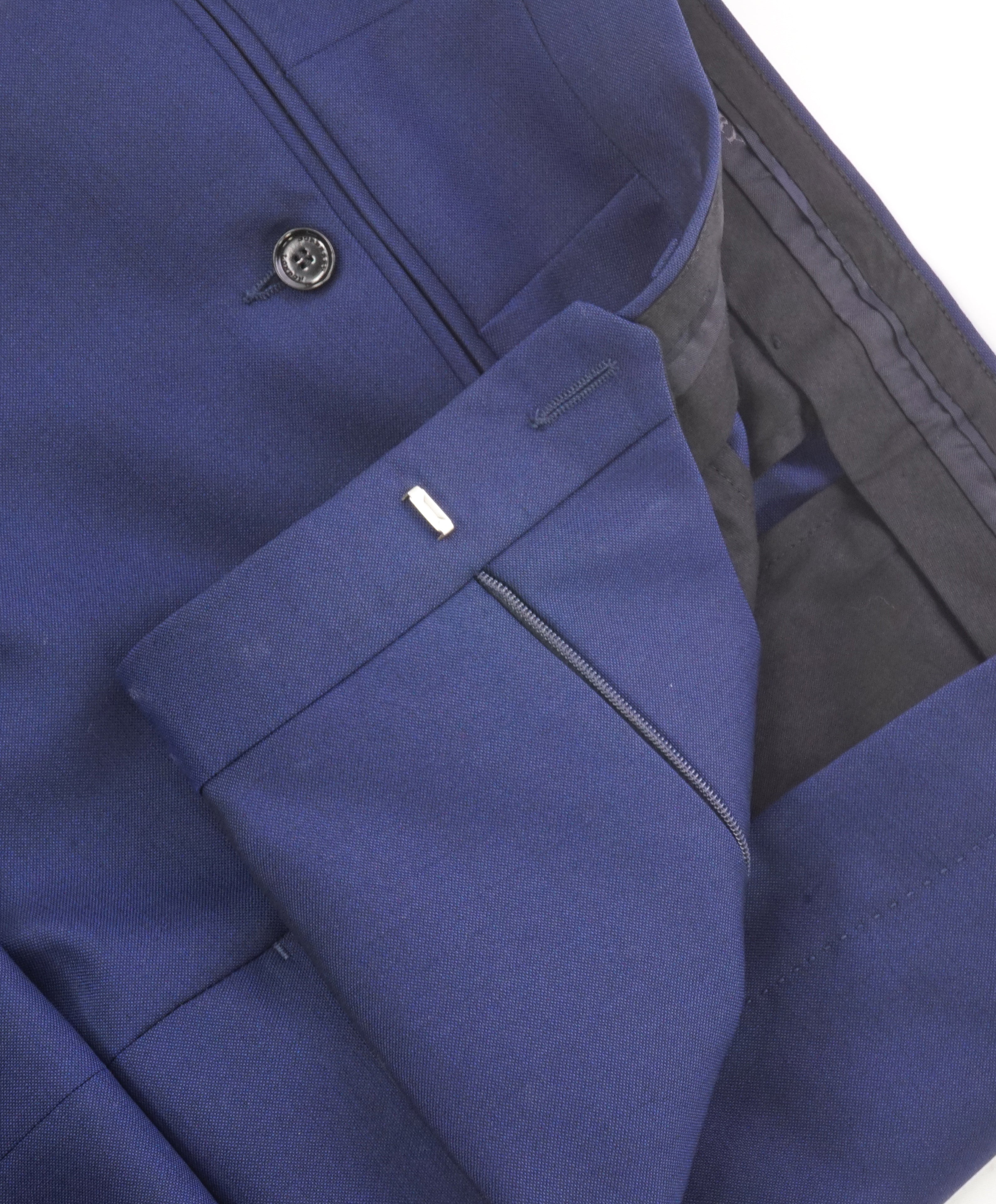 BURBERRY LONDON - *Wool & Mohair* ITALY Cobalt Blue Dress Pants - 31W
