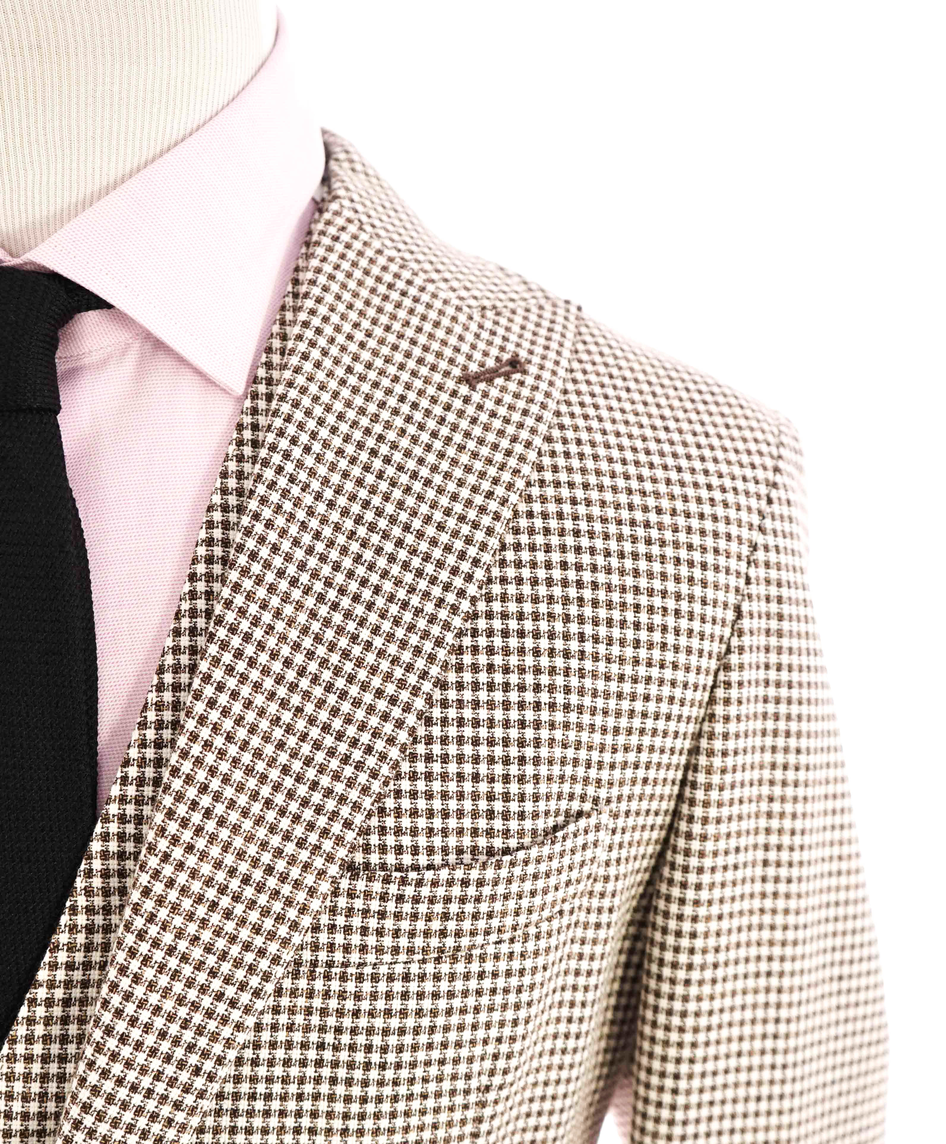 $1,395 ELEVENTY - Brown VEST & BLAZER 2-Piece Set (No Pants) - 40 (50 EU)