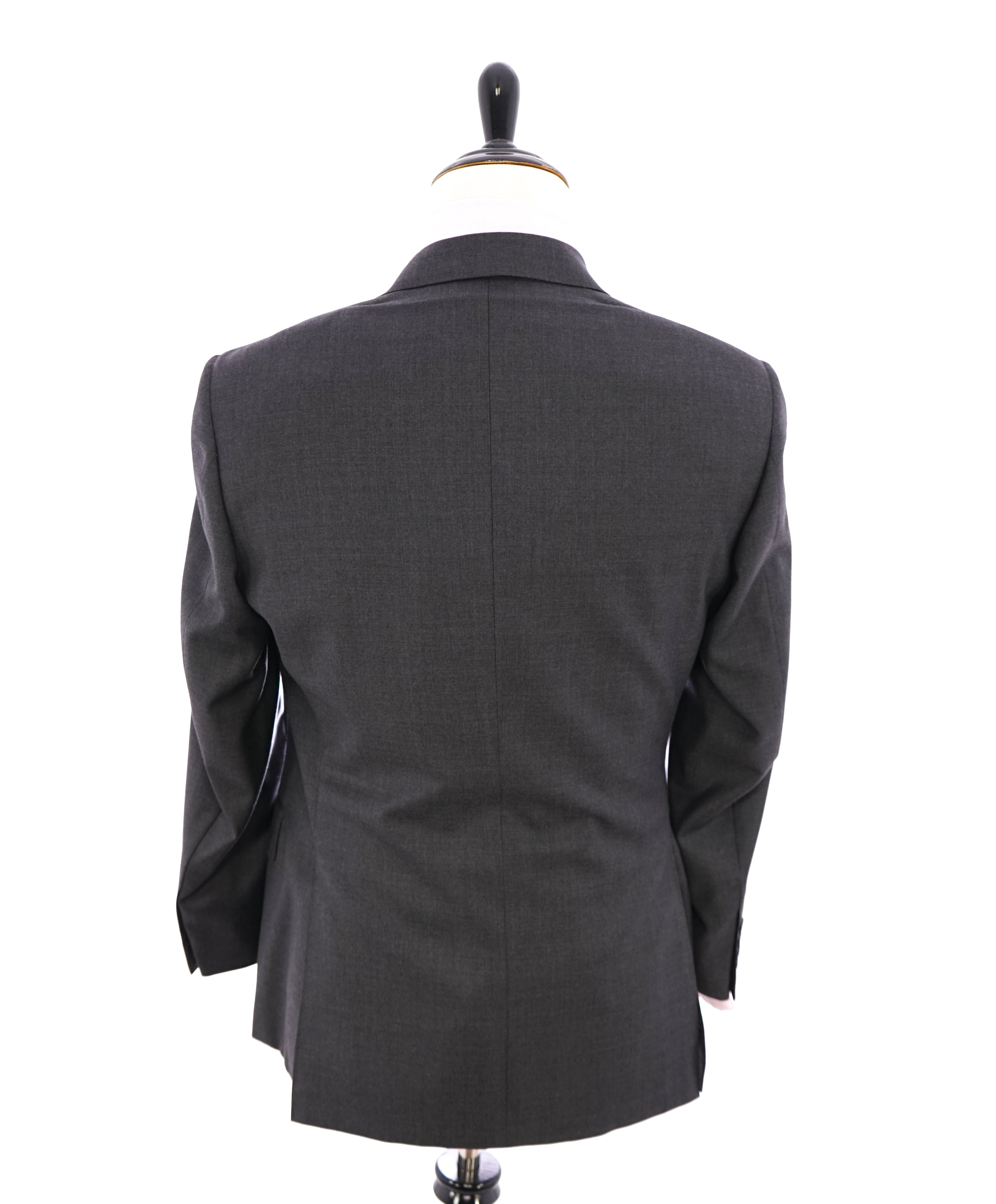 CANALI - Gray Charcoal Notch Lapel Iconic Suit - 38S