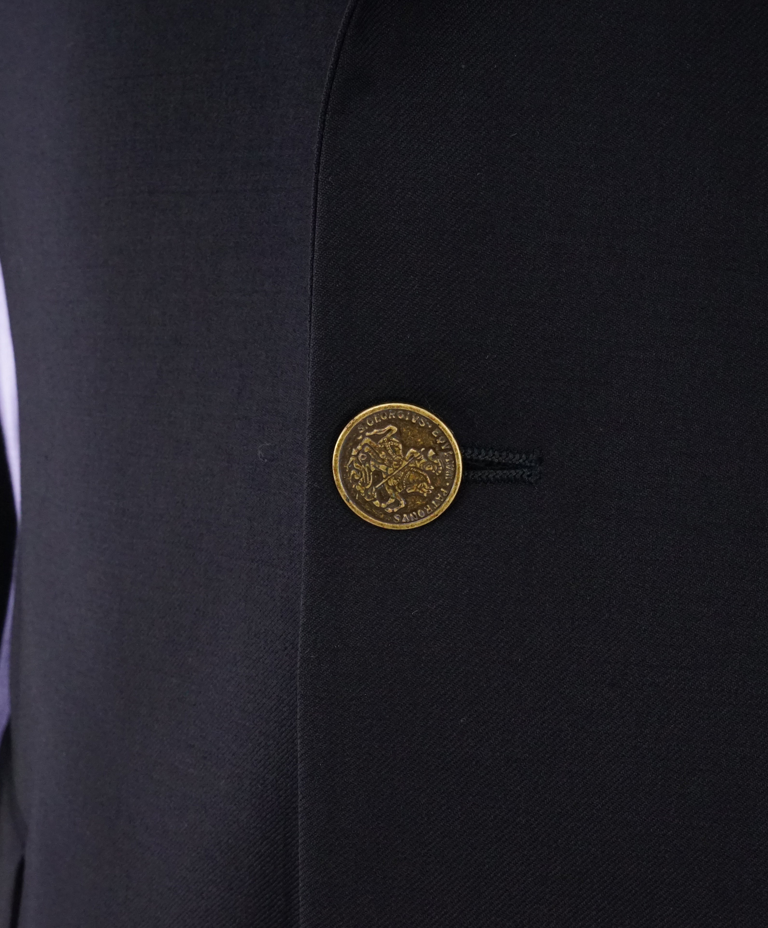 HICKEY FREEMAN - Classic Navy Blazer W Gold Buttons "Milburn ii" - 40R