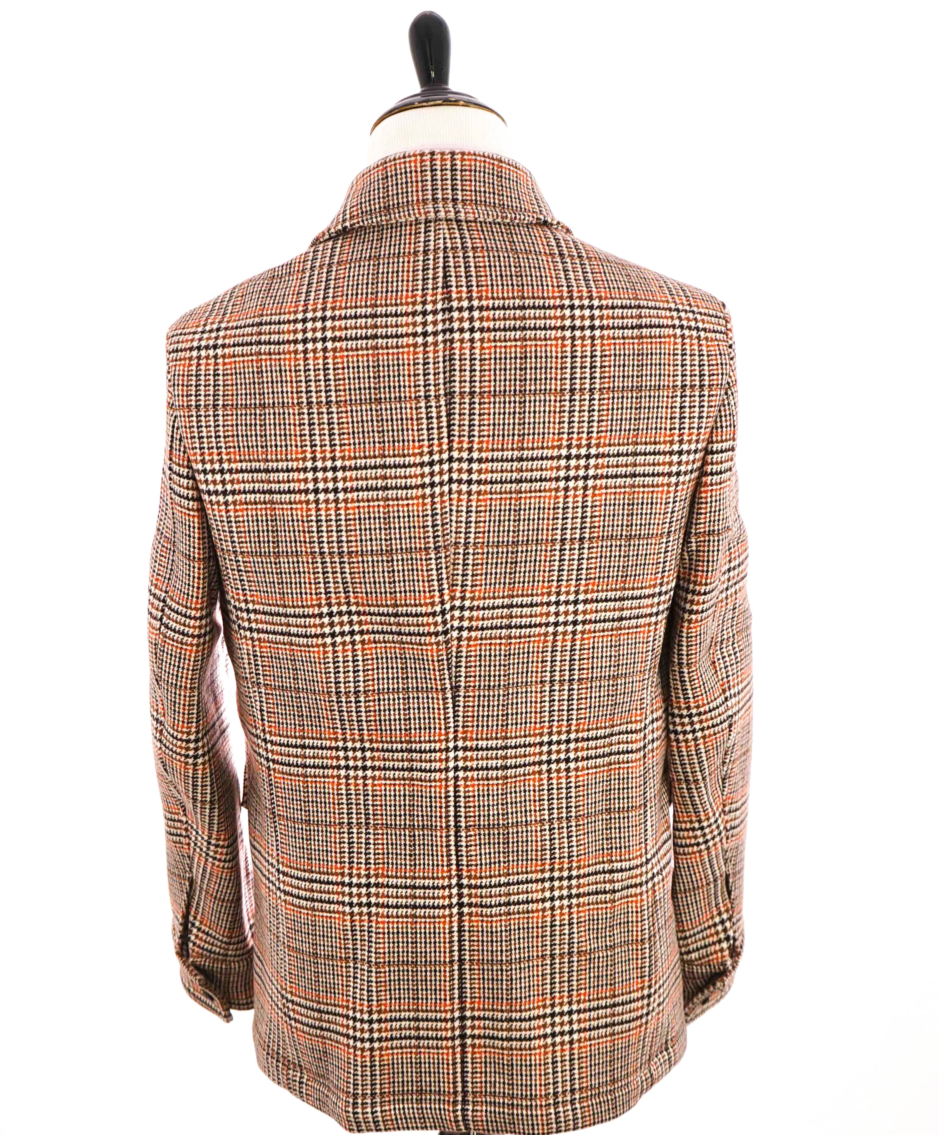 $2,995 ELEVENTY - CASHMERE/WOOL Camel/Orange Jacket Style Coat- 40 (50EU)