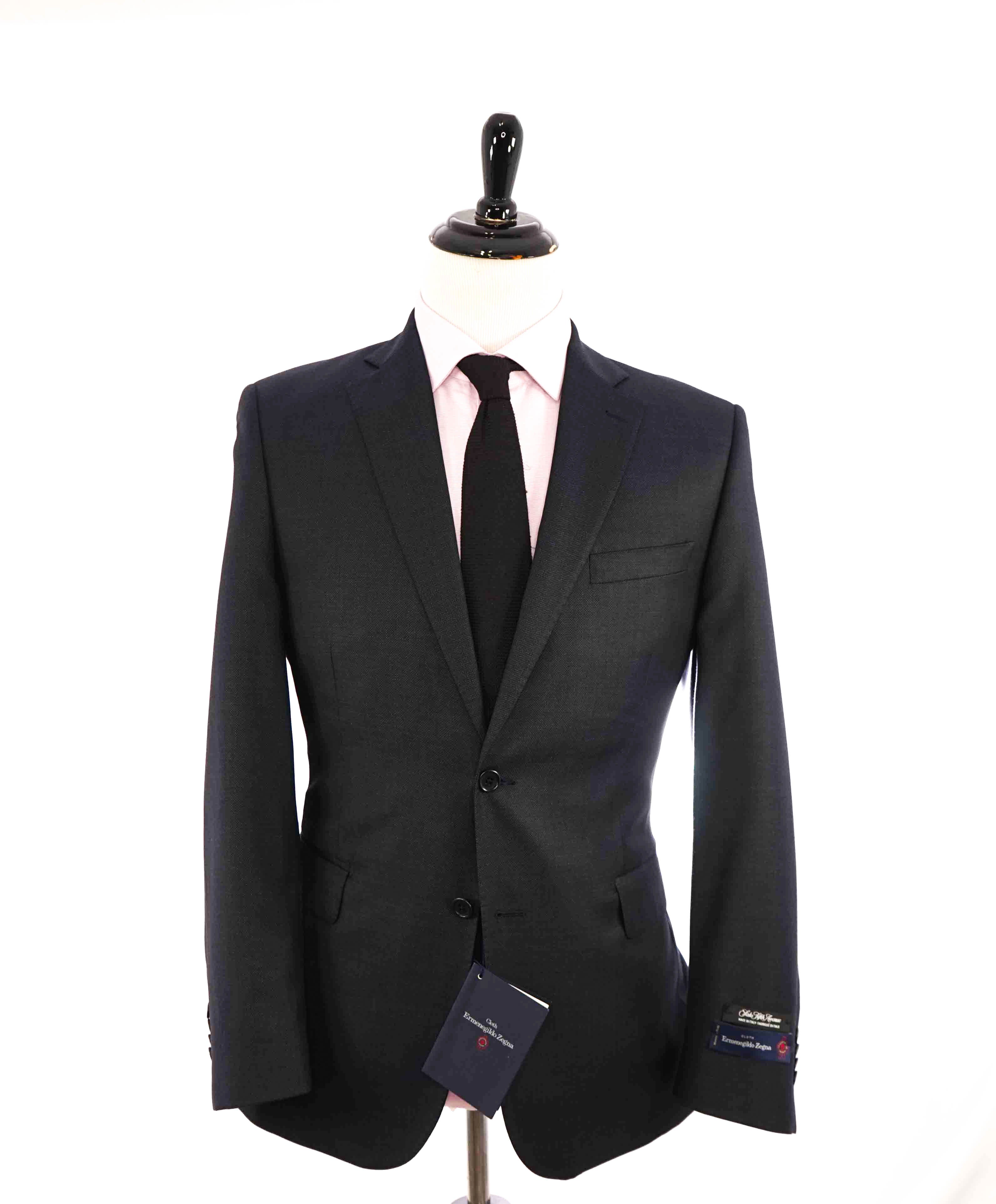 $995 ERMENEGILDO ZEGNA - By SAKS FIFTH AVENUE Blue Wool Blazer- 40R