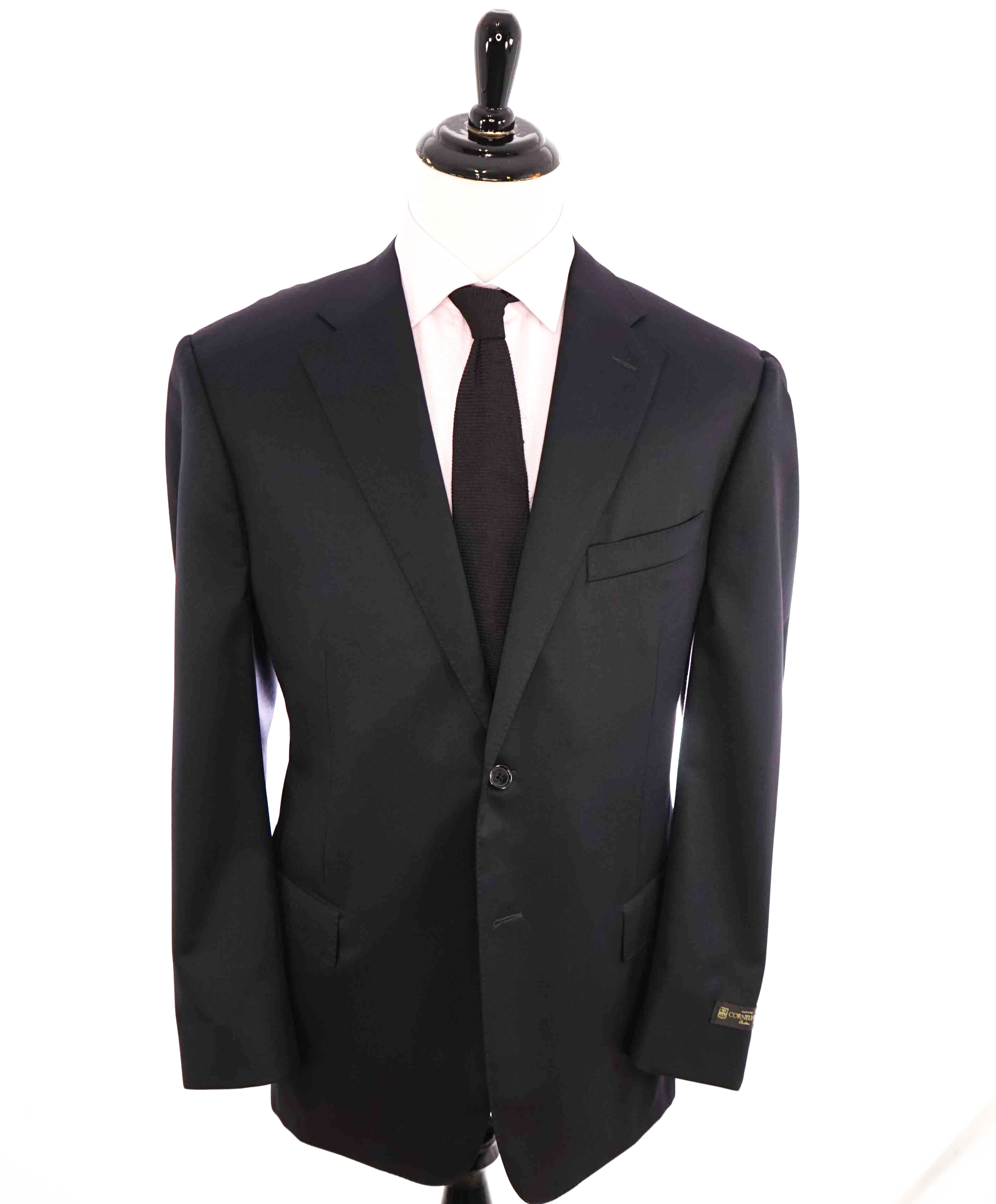 $1,595 CORNELIANI - CLOSET STAPLE *17,75 MICRONS* Navy Blue Blazer - 46R
