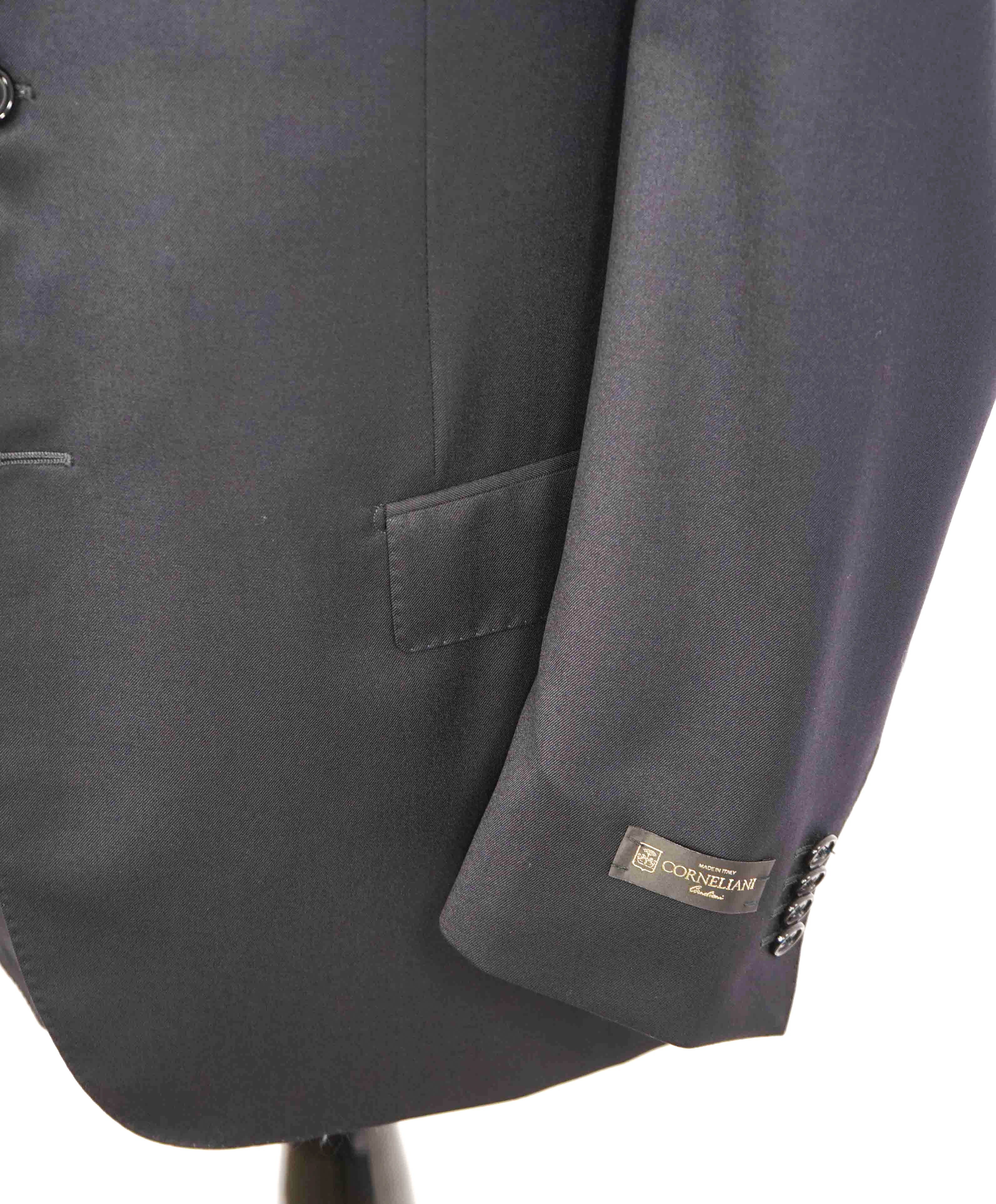 $1,595 CORNELIANI - CLOSET STAPLE *17,75 MICRONS* Navy Blue Blazer - 46R