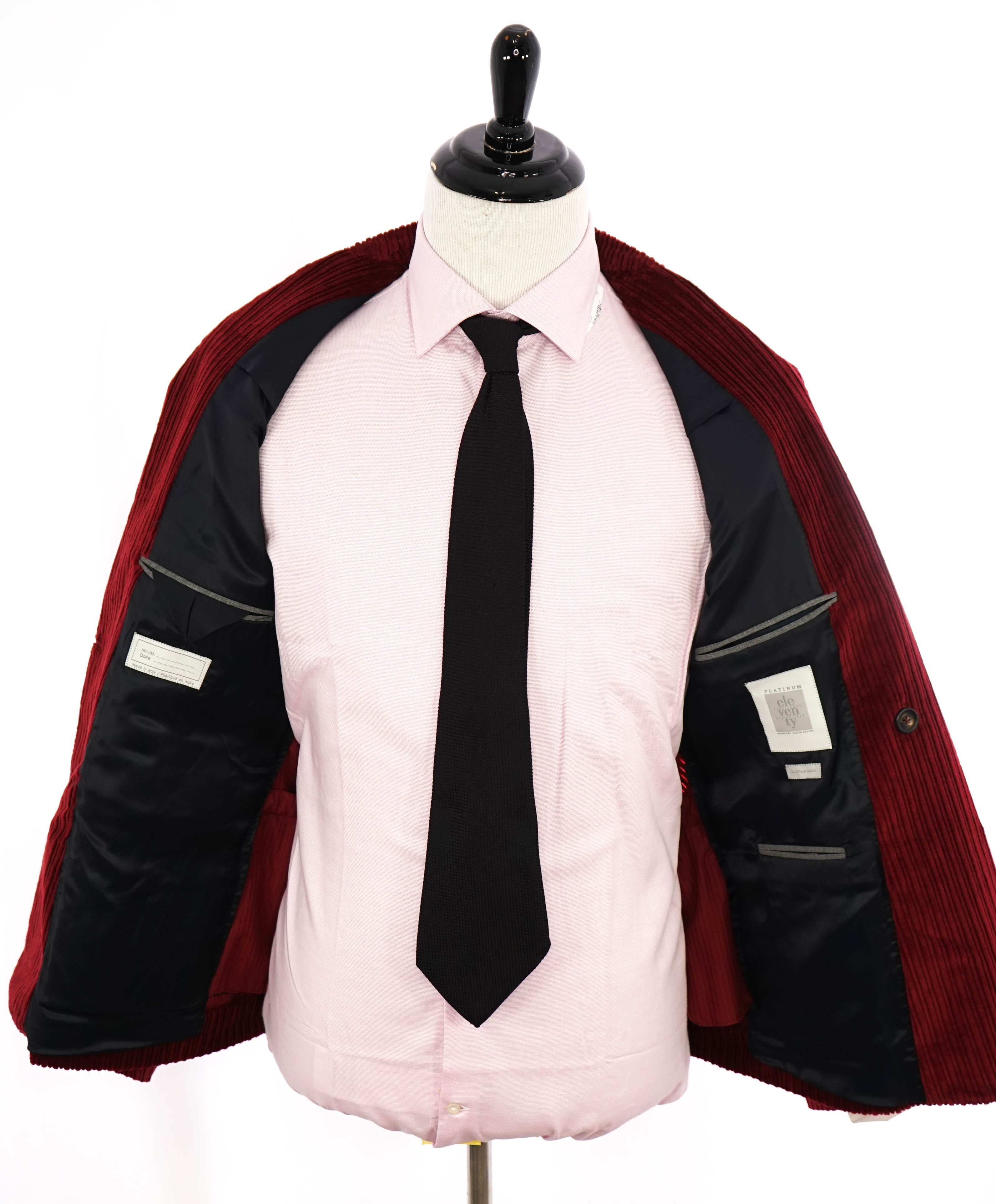 ELEVENTY - By ERMENEGILDO ZEGNA "CASHMERE CORDUROY" Jogger Suit - 42US