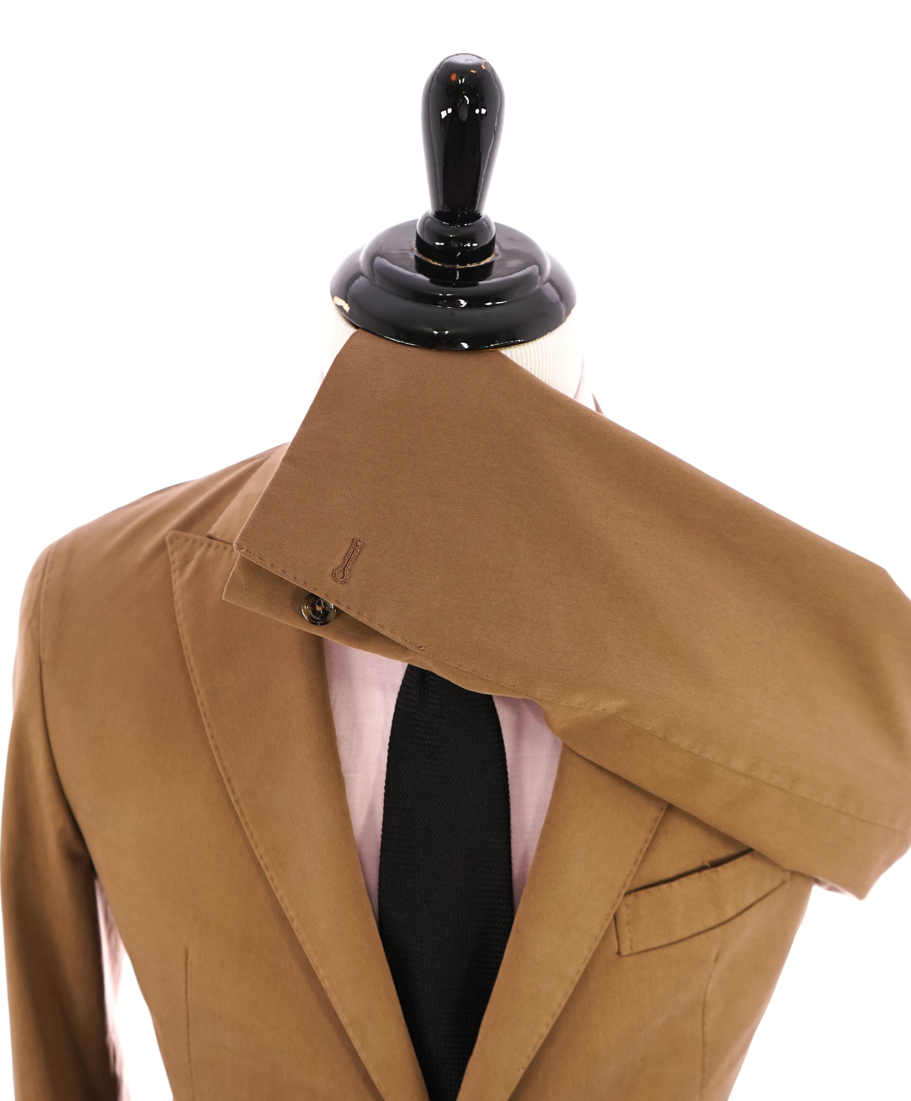ELEVENTY - By ERMENEGILDO ZEGNA "Cotton / Cashmere" Brown Blazer - 40 (50 EU)