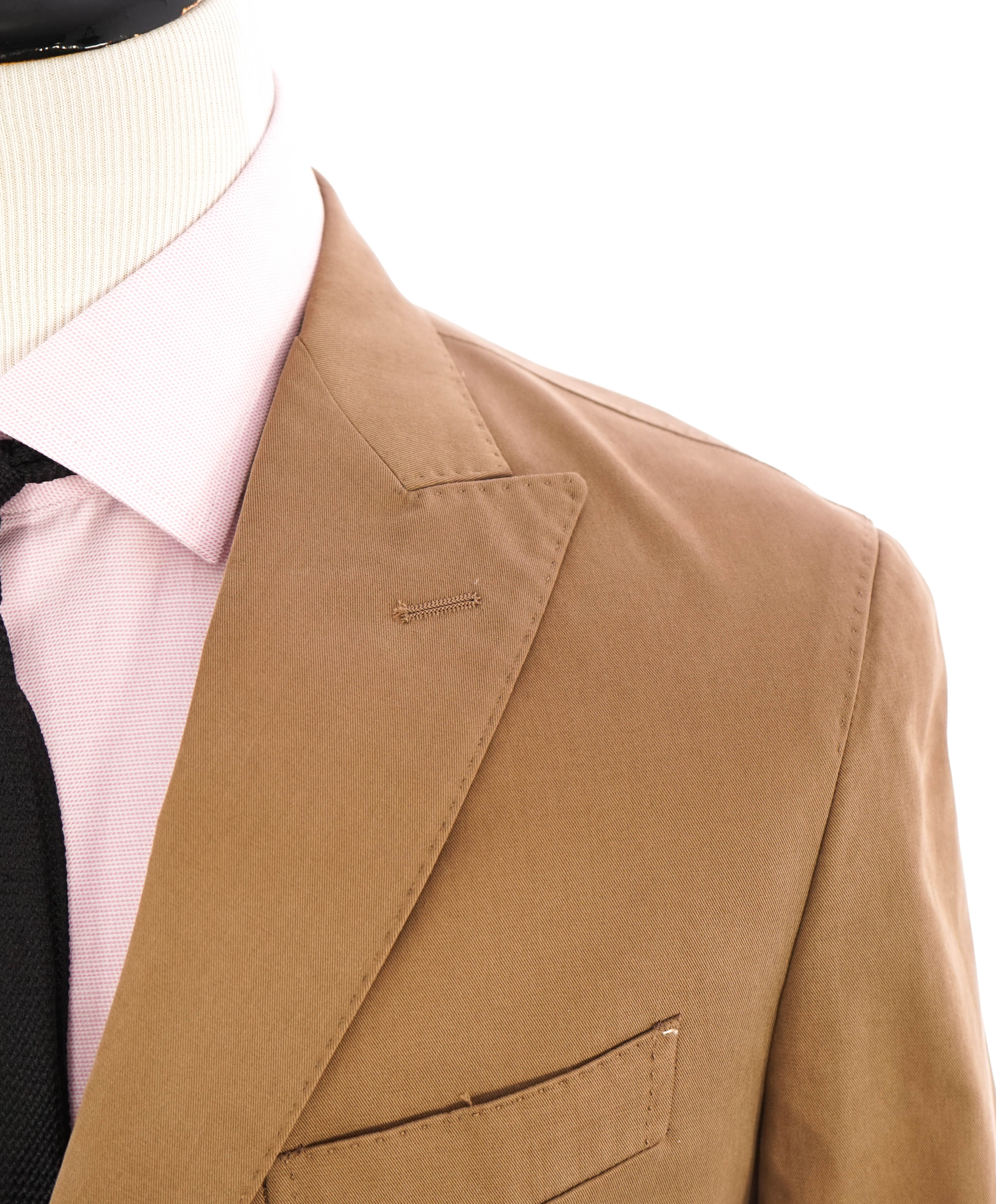 ELEVENTY - By ERMENEGILDO ZEGNA "Cotton / Cashmere" Brown Blazer - 40 (50 EU)