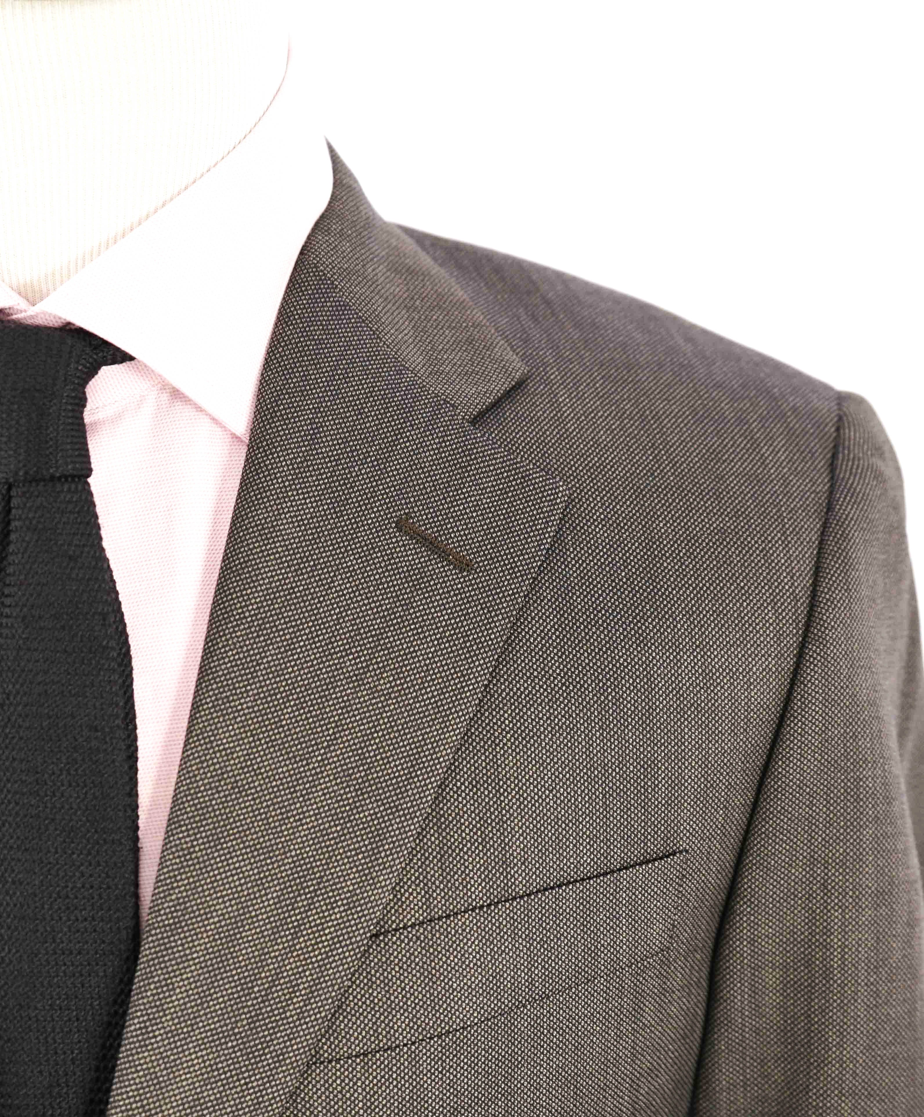 $1,495 HICKEY FREEMAN - Brown Wool Blazer *CLOSET STAPLE* "Milburn ii" - 40S