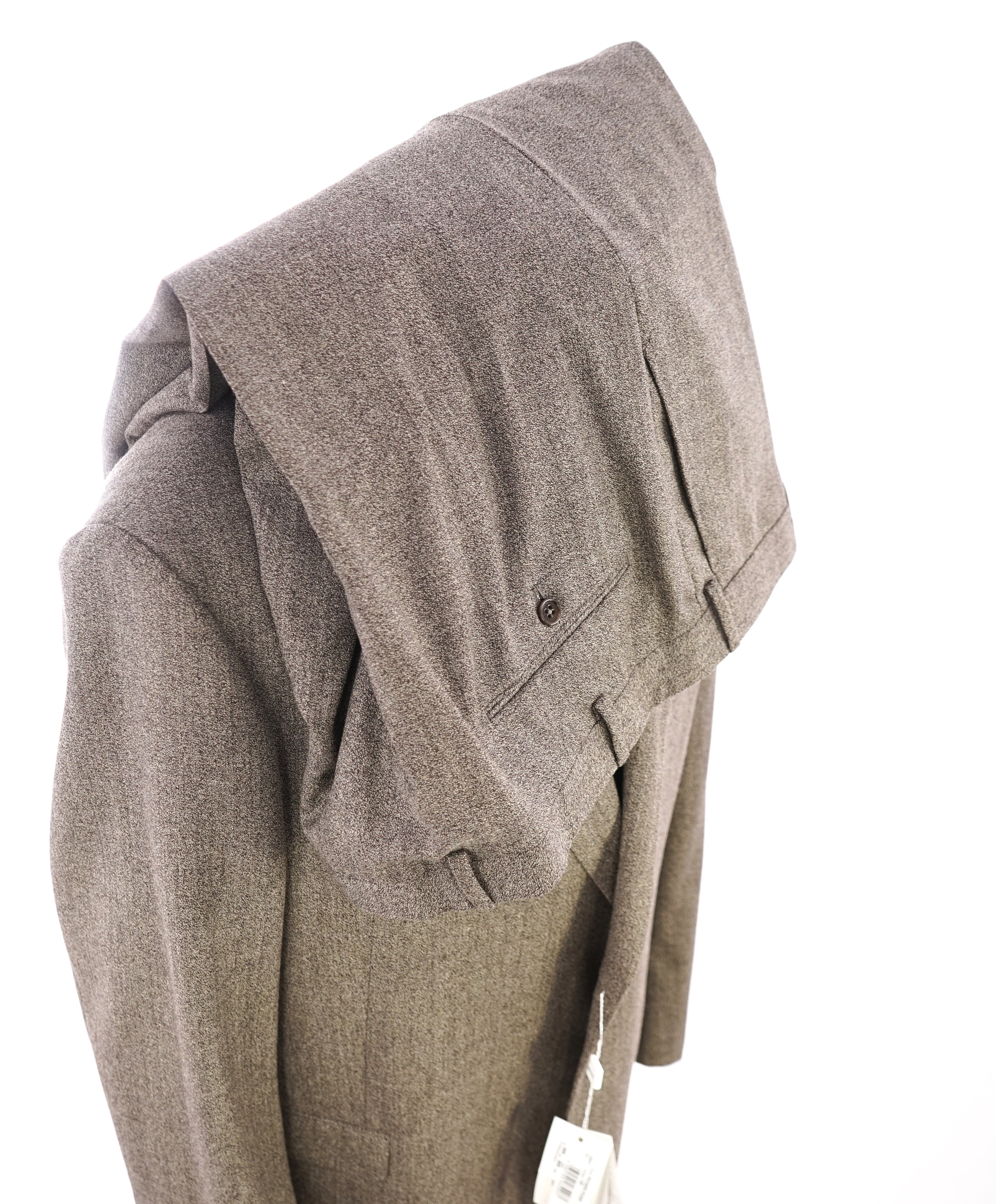 ARMANI COLLEZIONI - "G Line" MELANGE Brown & Gray 2-Button Suit - 50R