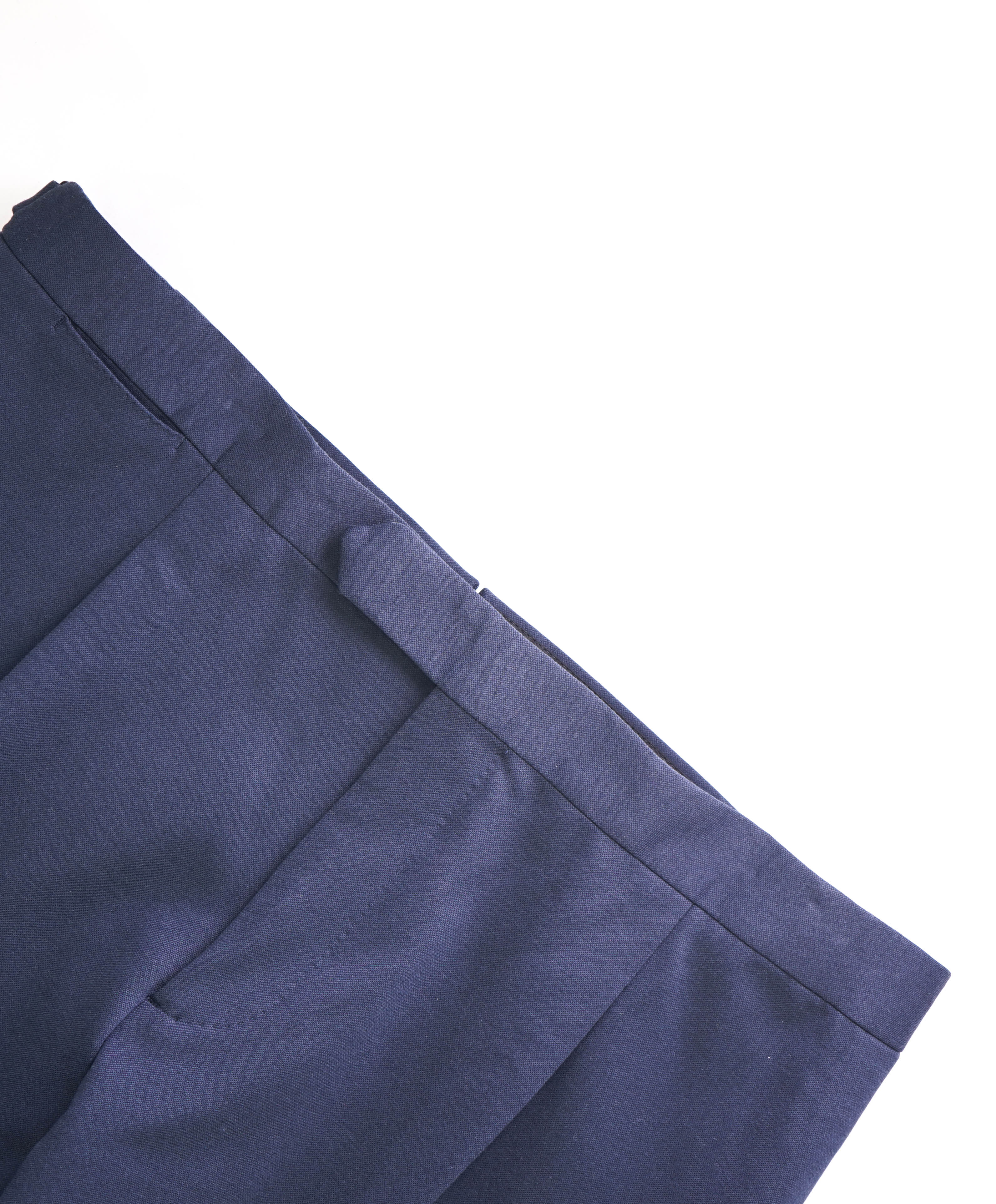 BURBERRY LONDON - *SIDE TABS* ITALY Blue Flat Front Dress Pants - 36W