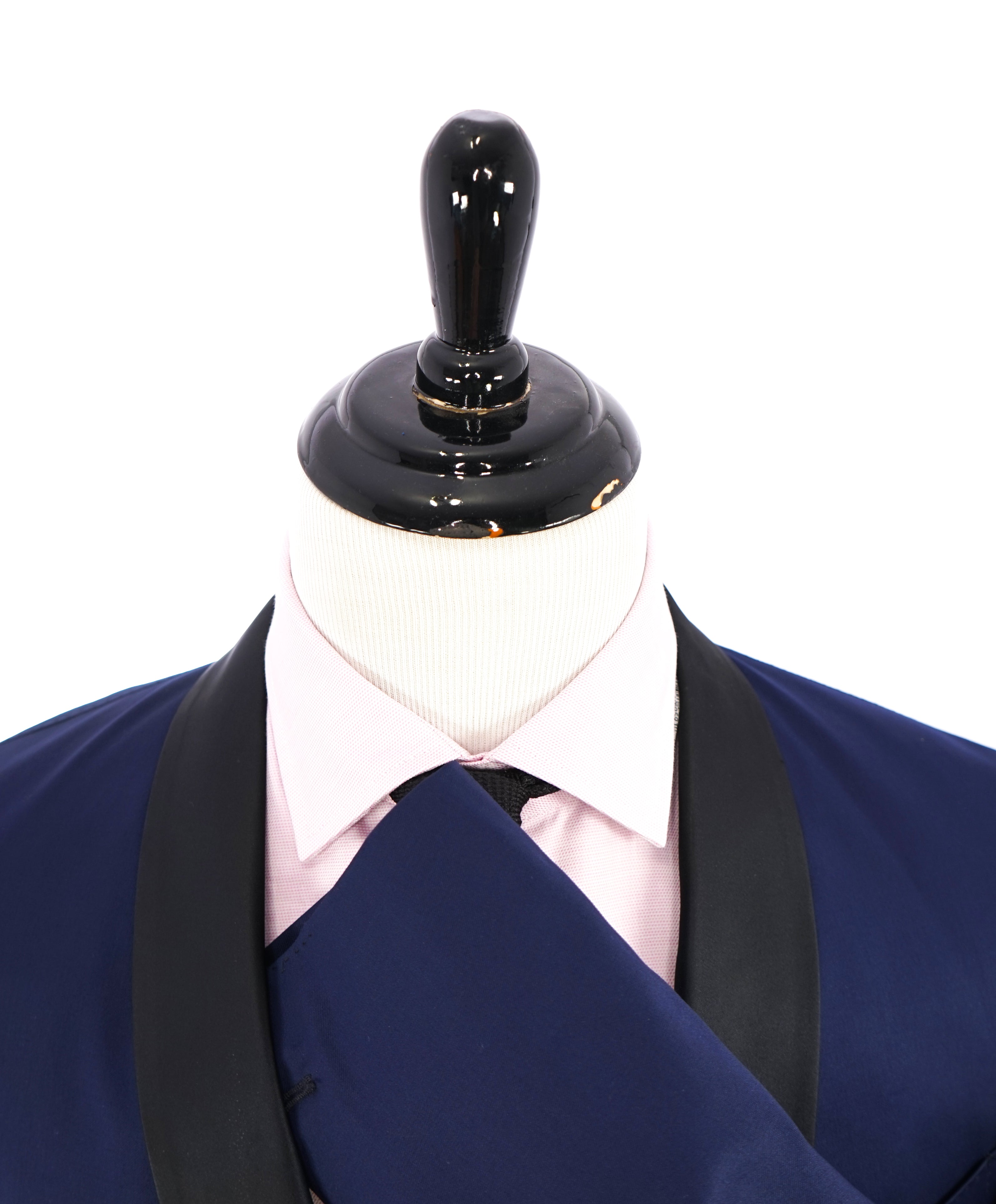 ELEVENTY - "PLATINUM" Hand Made Blue SHAWL COLLAR Tuxedo Unconstructed - 40R