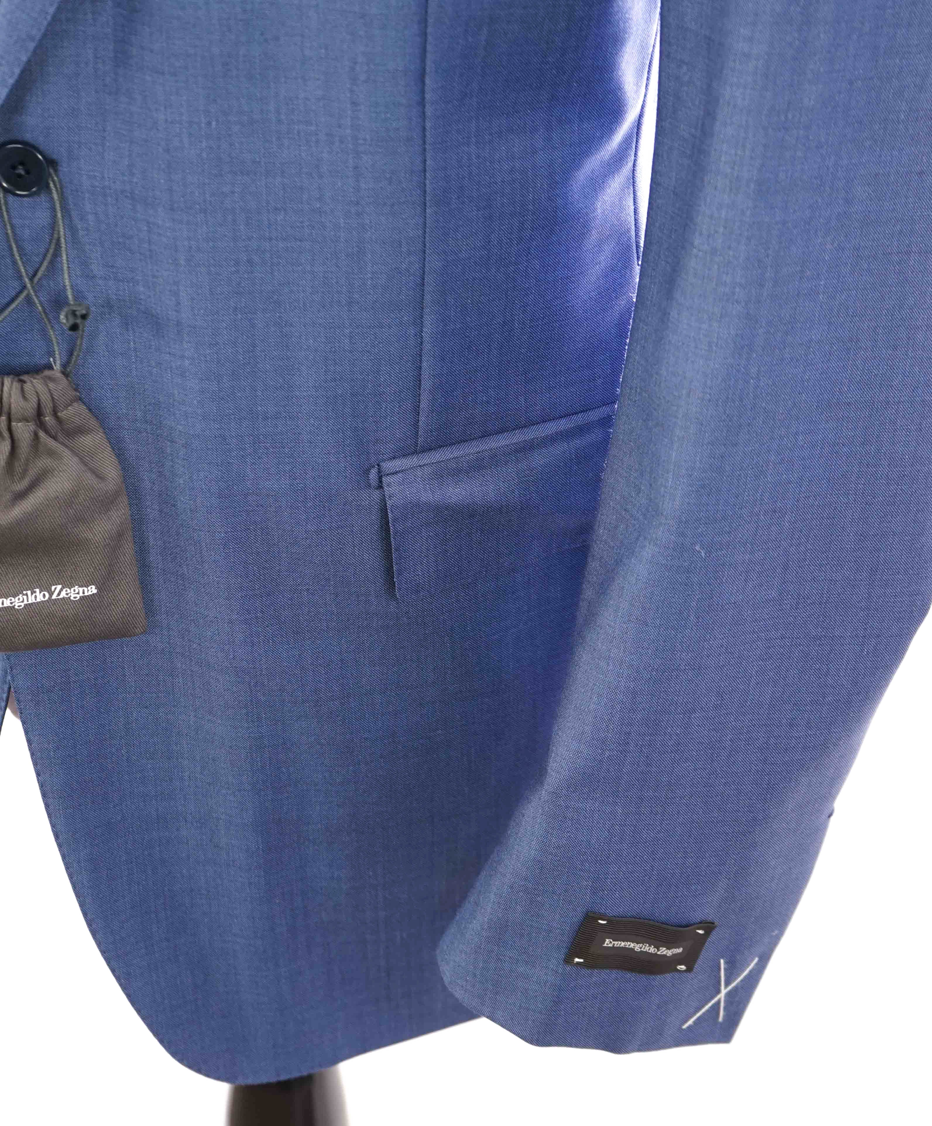 $3,290 ERMENEGILDO ZEGNA- “TORFEO” Baby Blue Blazer- 46R