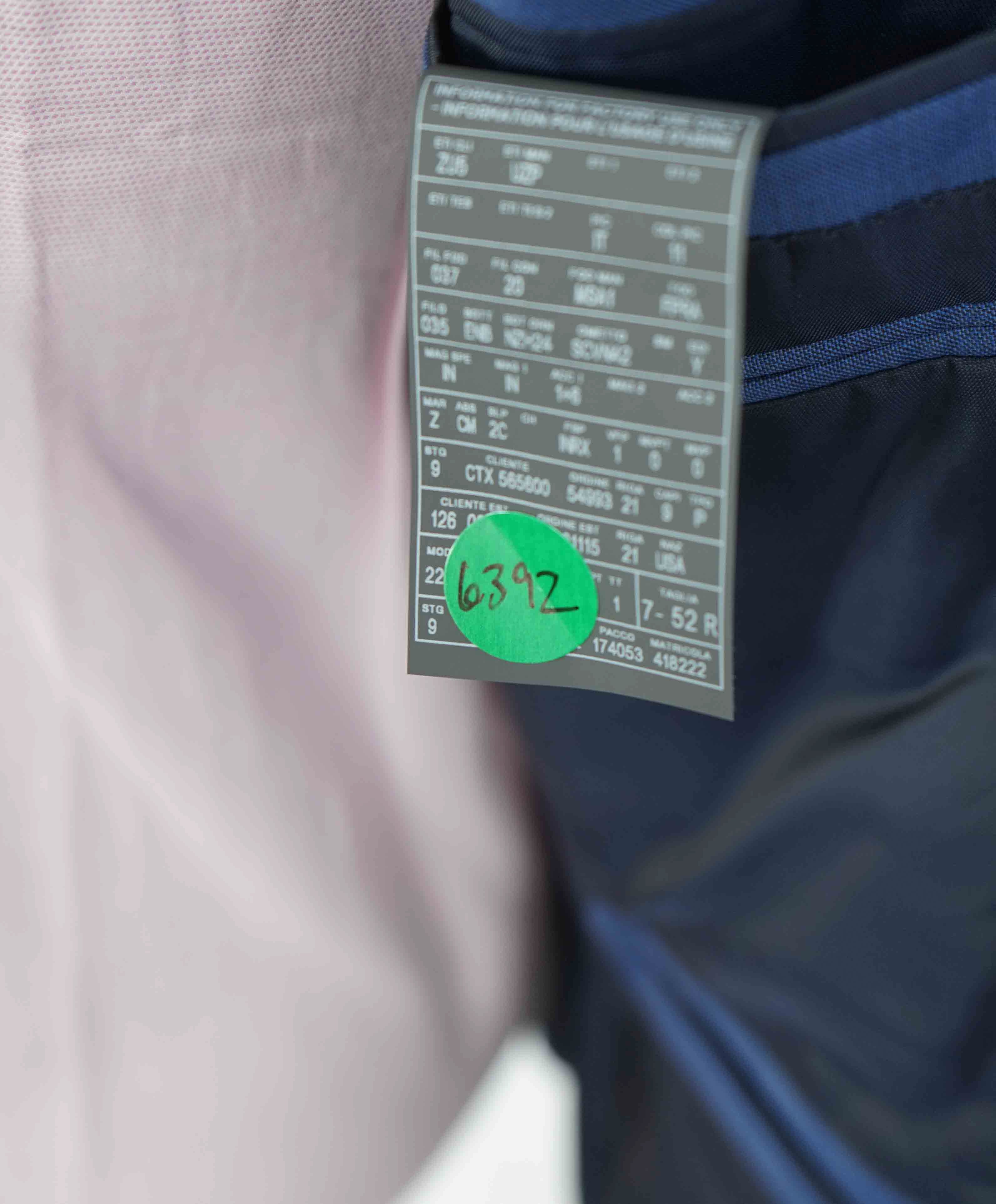 $3,290 ERMENEGILDO ZEGNA- “TORFEO” Bold Blue Birdseye Blazer- 42R