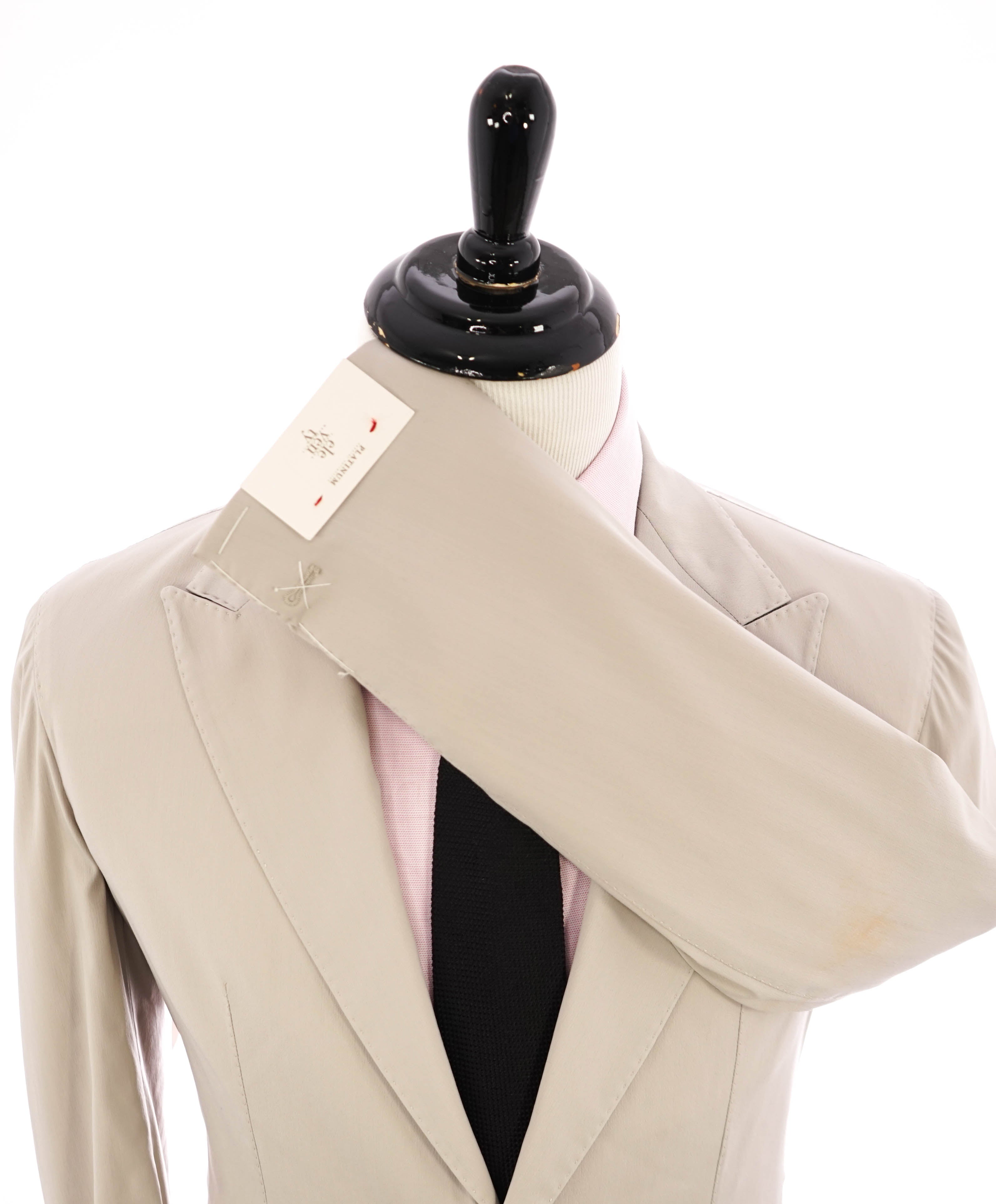ELEVENTY - By LORO PIANA Wool/Spandex Performance Beige Blazer - 40 (50 EU)