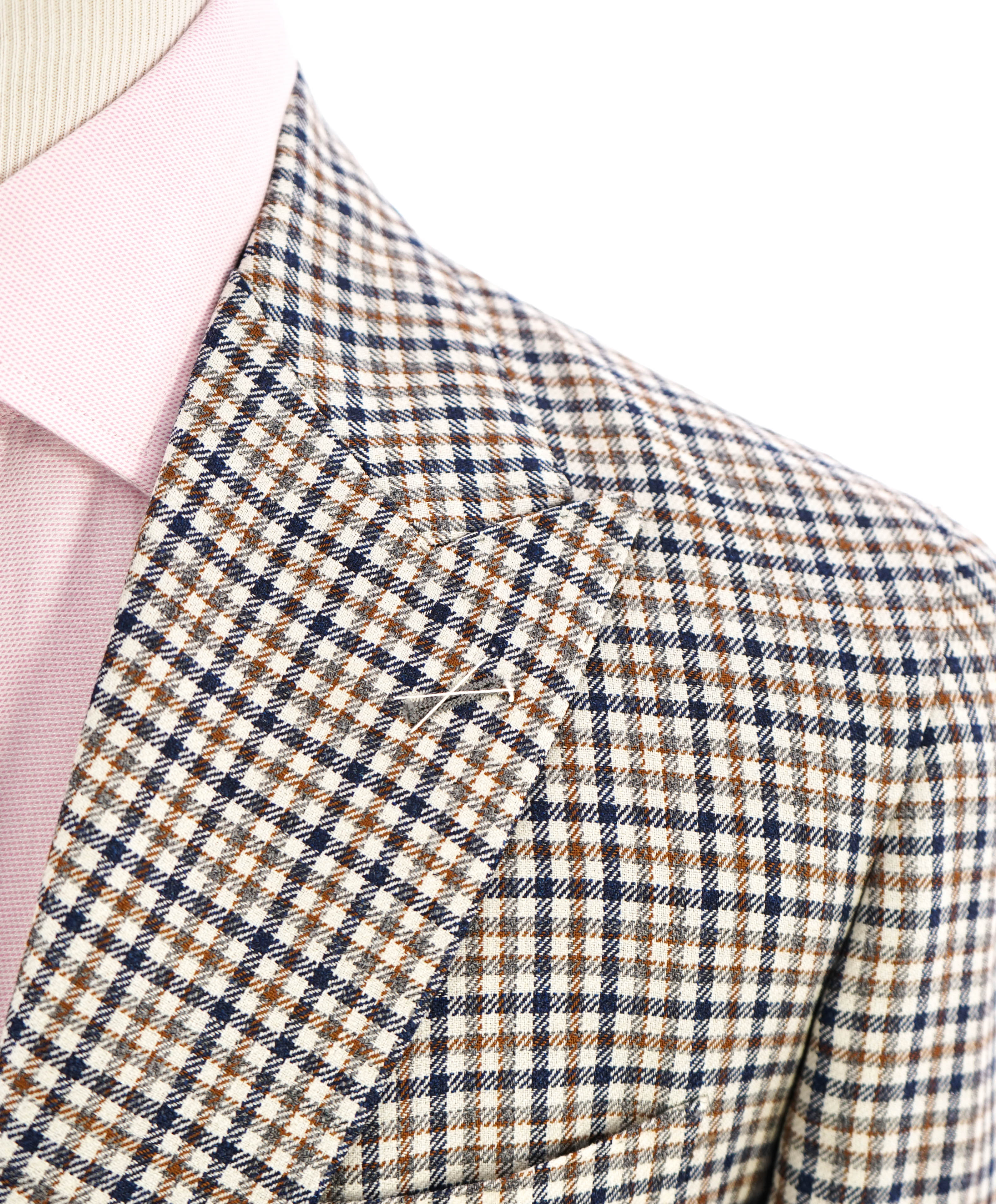 ELEVENTY - By ERMENEGILDO ZEGNA *OASI WOOL & SILK* Check Blazer - 40 (50 EU)