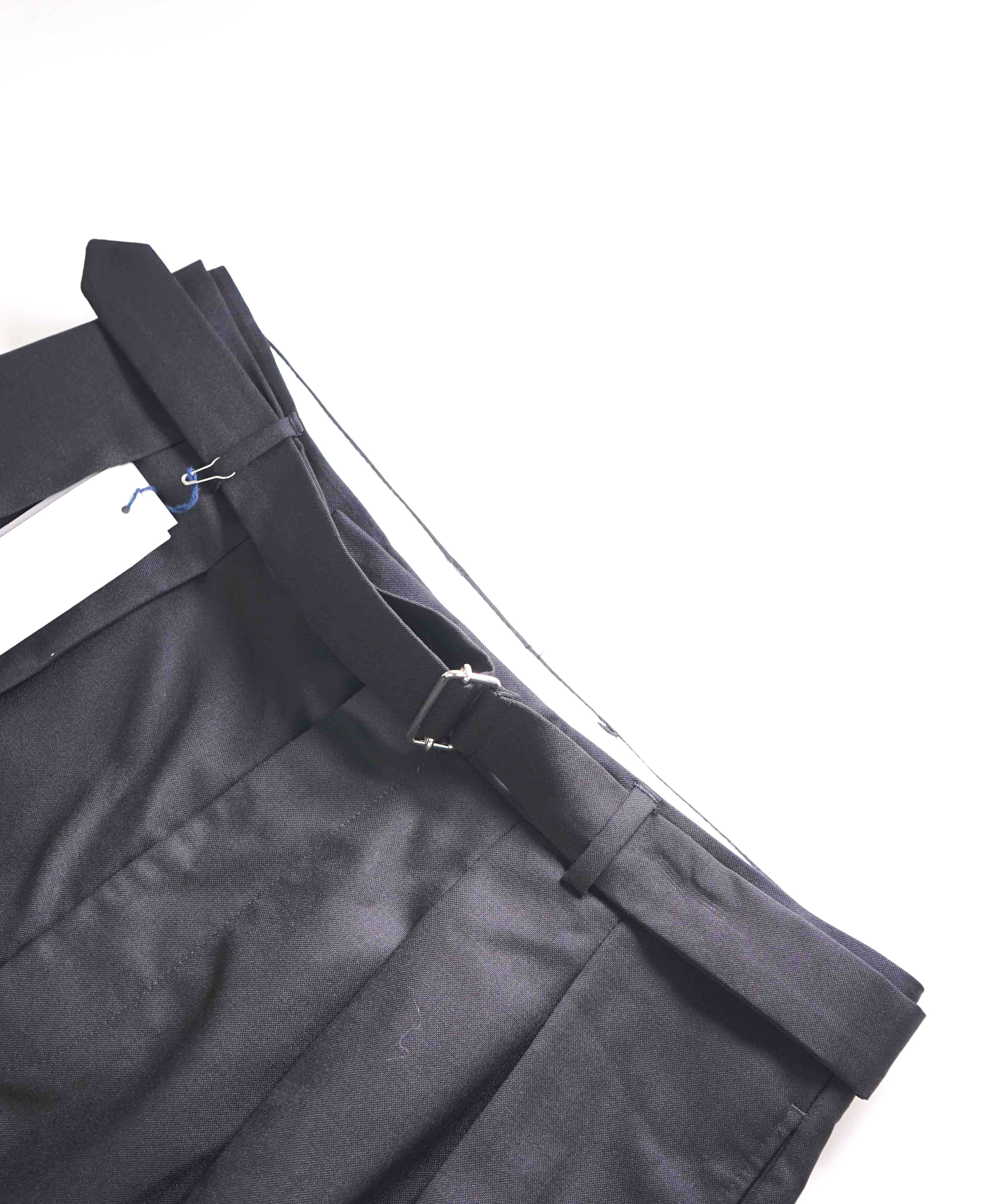 $435 OFFICINE GENERALE - Luigi Pleated Wool Dress Pants - 32W