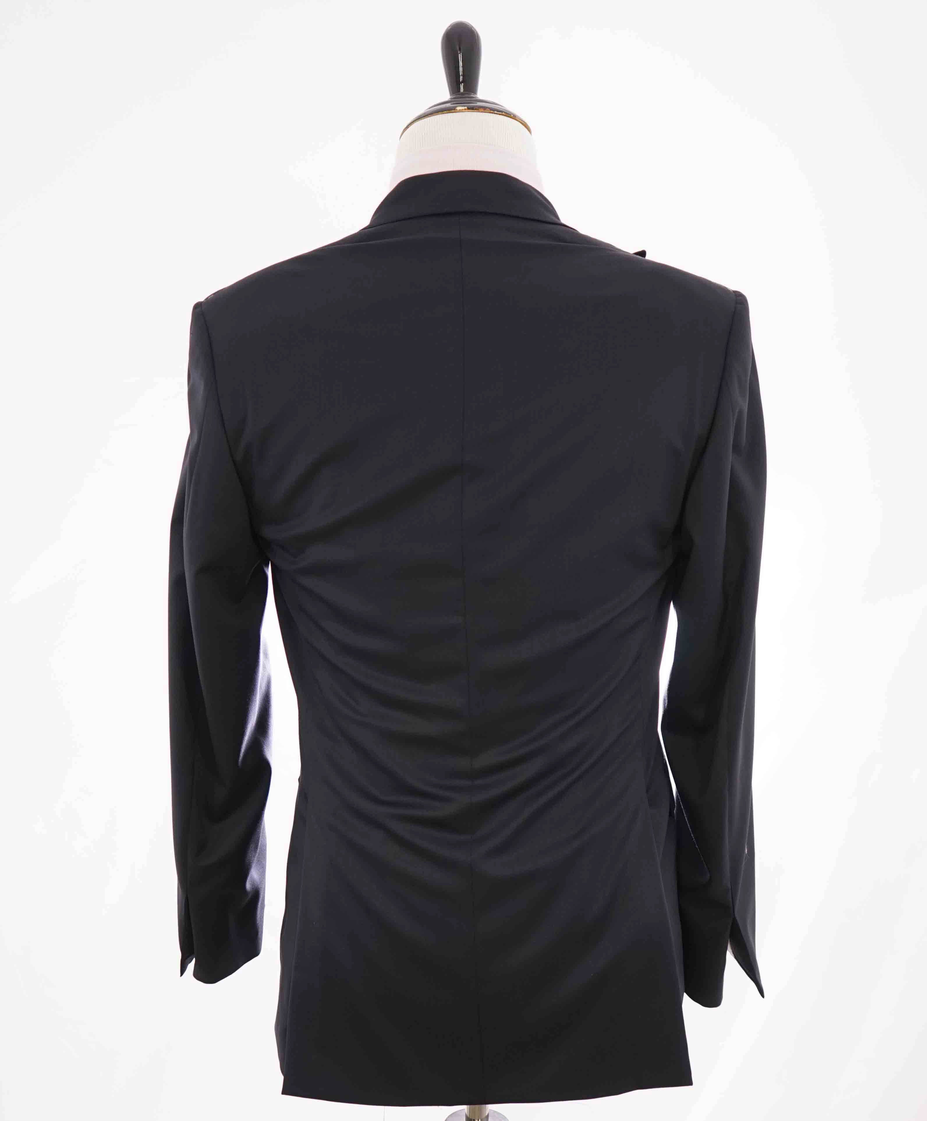$5,995 BRIONI-*CELEB FAVORITE* Hand Made Navy Peak Lapel Tuxedo JACKET-38R