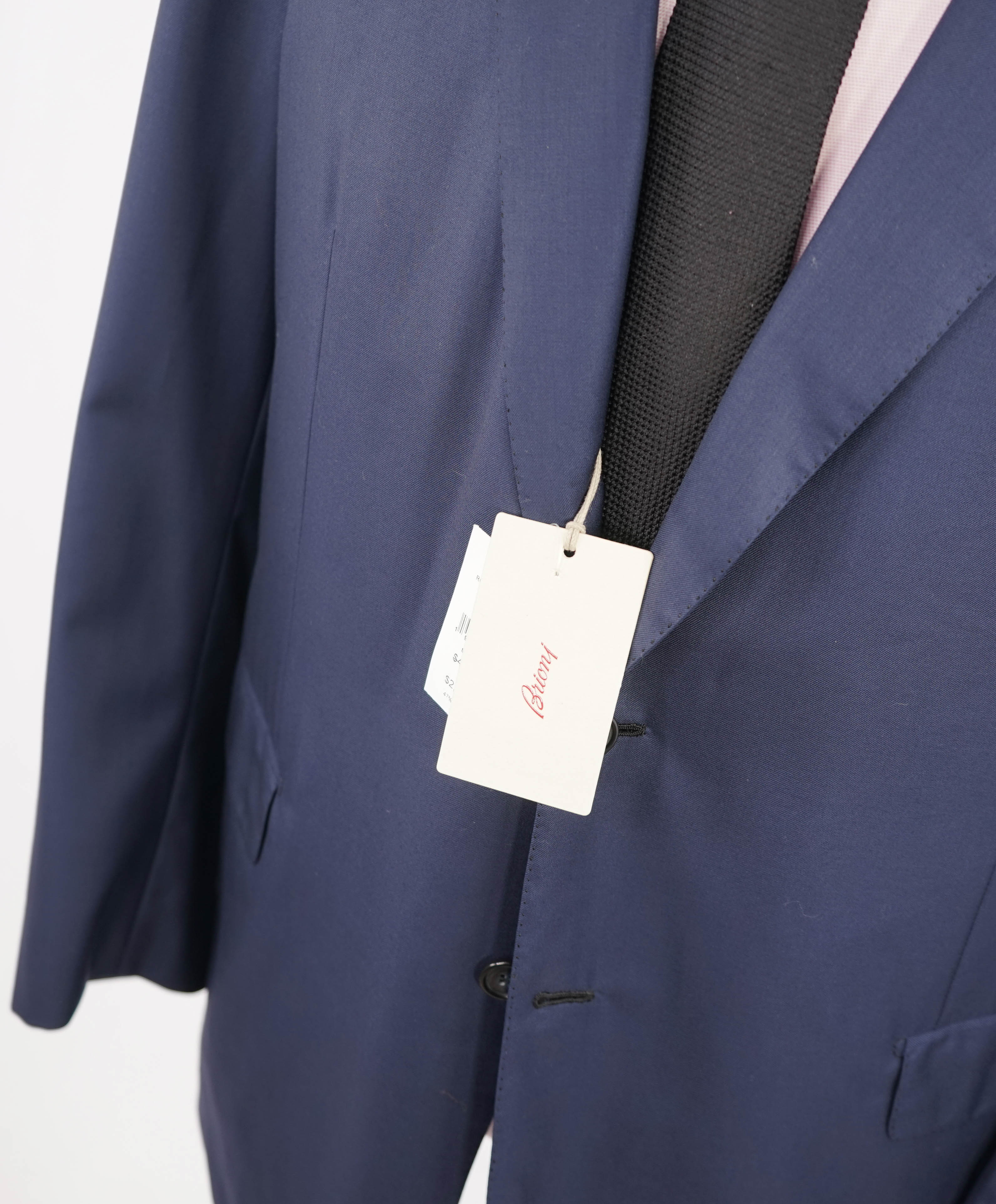 BRIONI - NAVY 160'S 2-Button "COLOSSEO" Hand Made In Italy Blazer - 54R US